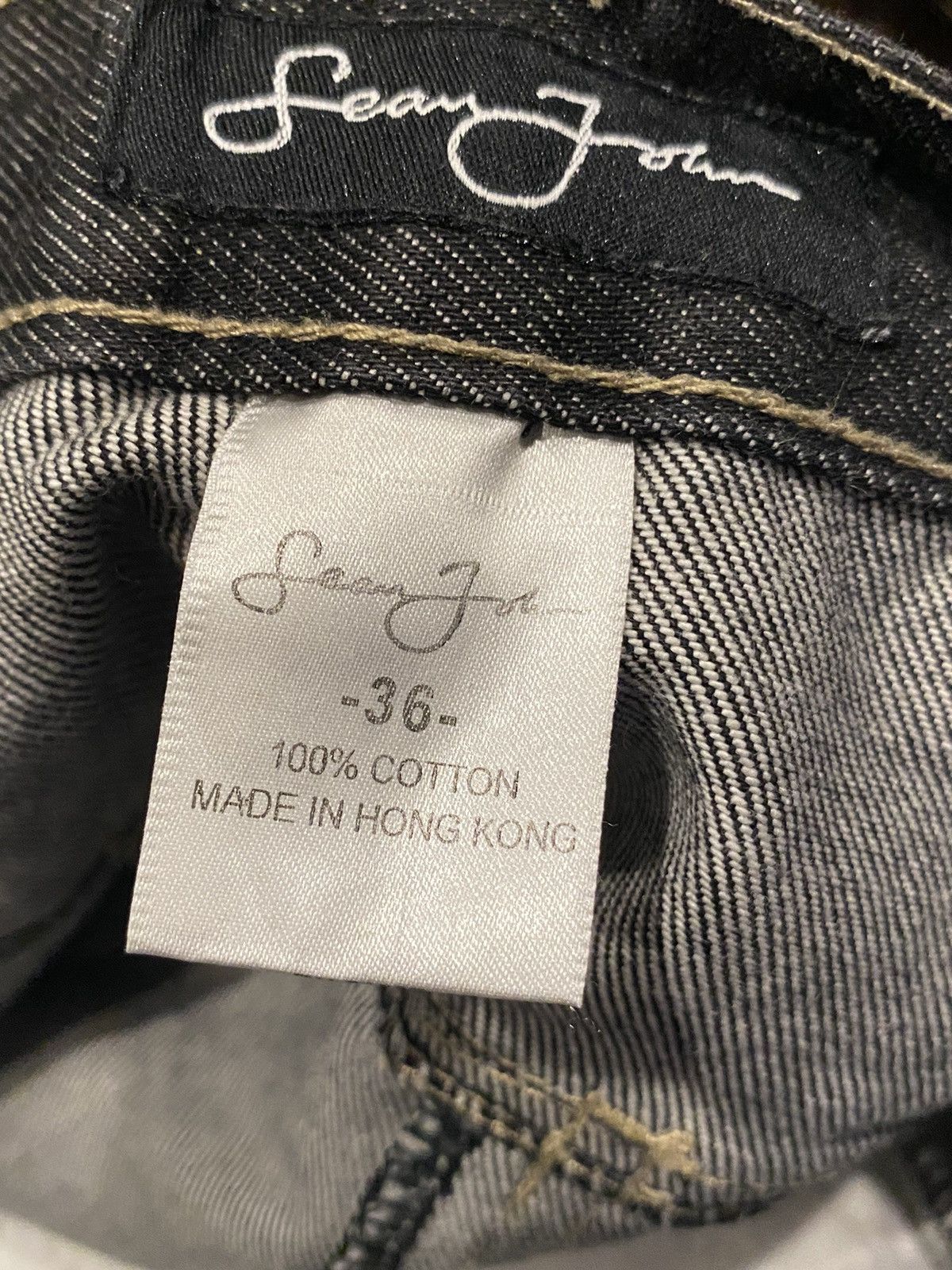 Sean John Baggy Sean Jean Jeans with embroidered logo Size US 36 / EU 52 - 3 Thumbnail