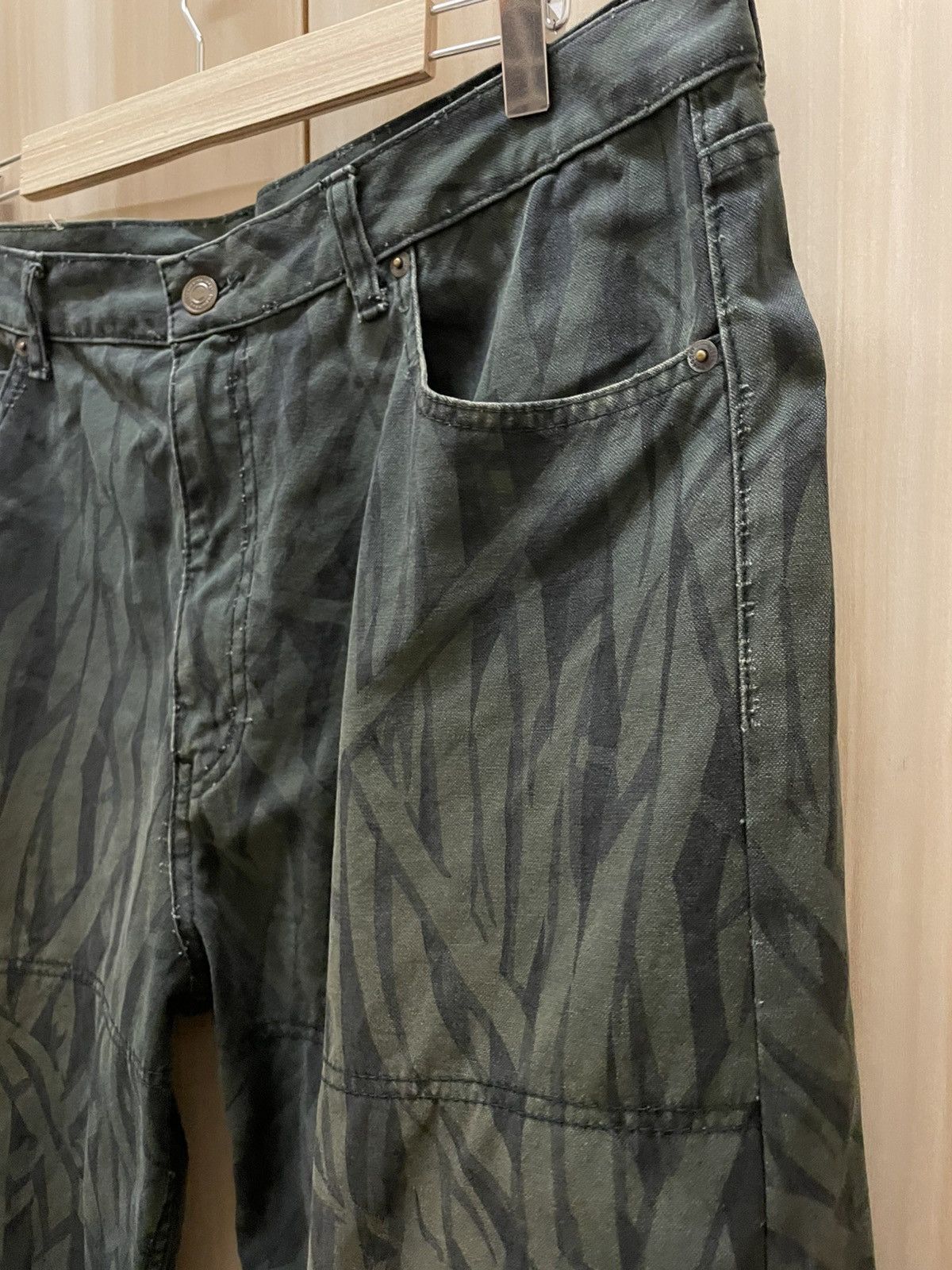 Swagger Rare Swagger Japan 2002 Urahara Archive Brush Camo Pants Size US 36 / EU 52 - 3 Thumbnail