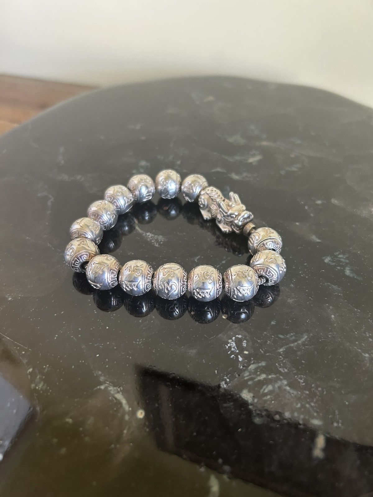Vintage Chinese Zodiac Bracelet Antique Silver Size ONE SIZE - 3 Thumbnail