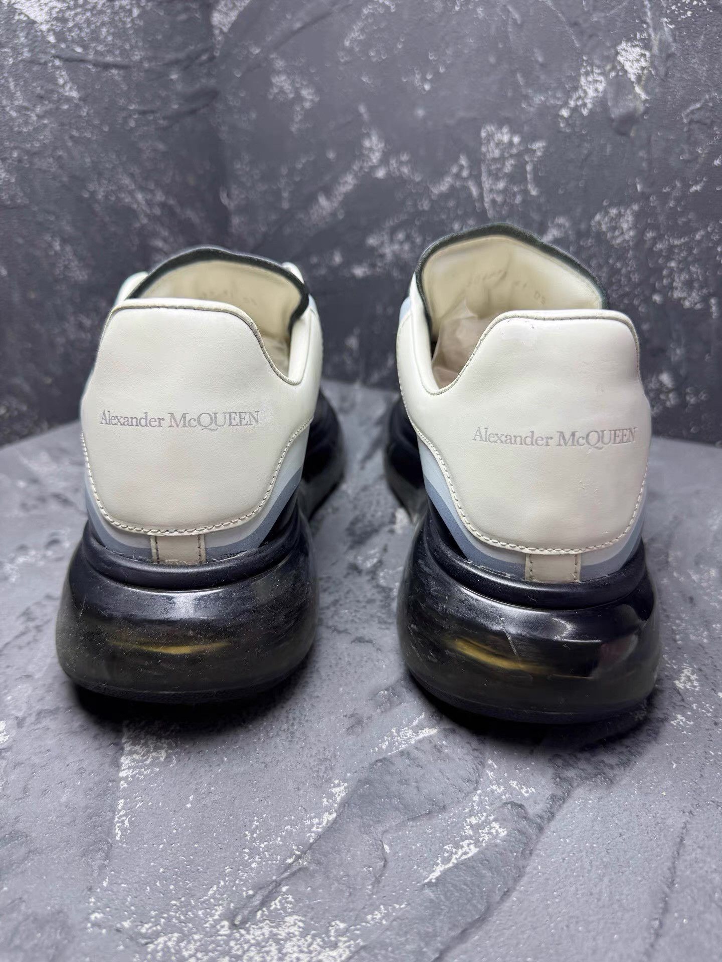 Alexander McQueen Alexander McQueen Air Sneakers with Gradient Wave Heel Q10 Size US 8 / EU 41 - 6 Thumbnail
