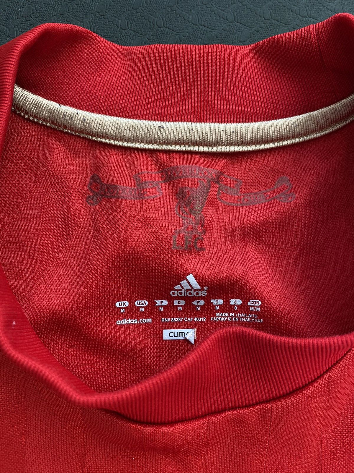 Adidas Liverpool Shirt Red Home Kit 2011 Adidas Football Jersey Size US M / EU 48-50 / 2 - 4 Thumbnail