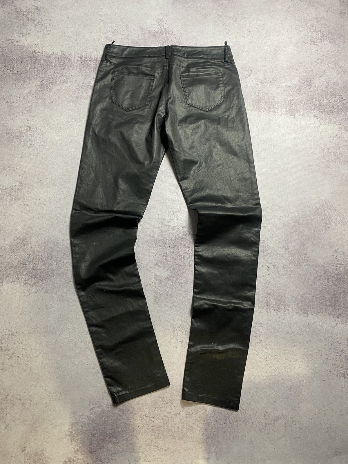 Leather Vintage Prada Archive Leather Pants Opium Style Size US 42 / EU 58 - 7 Thumbnail