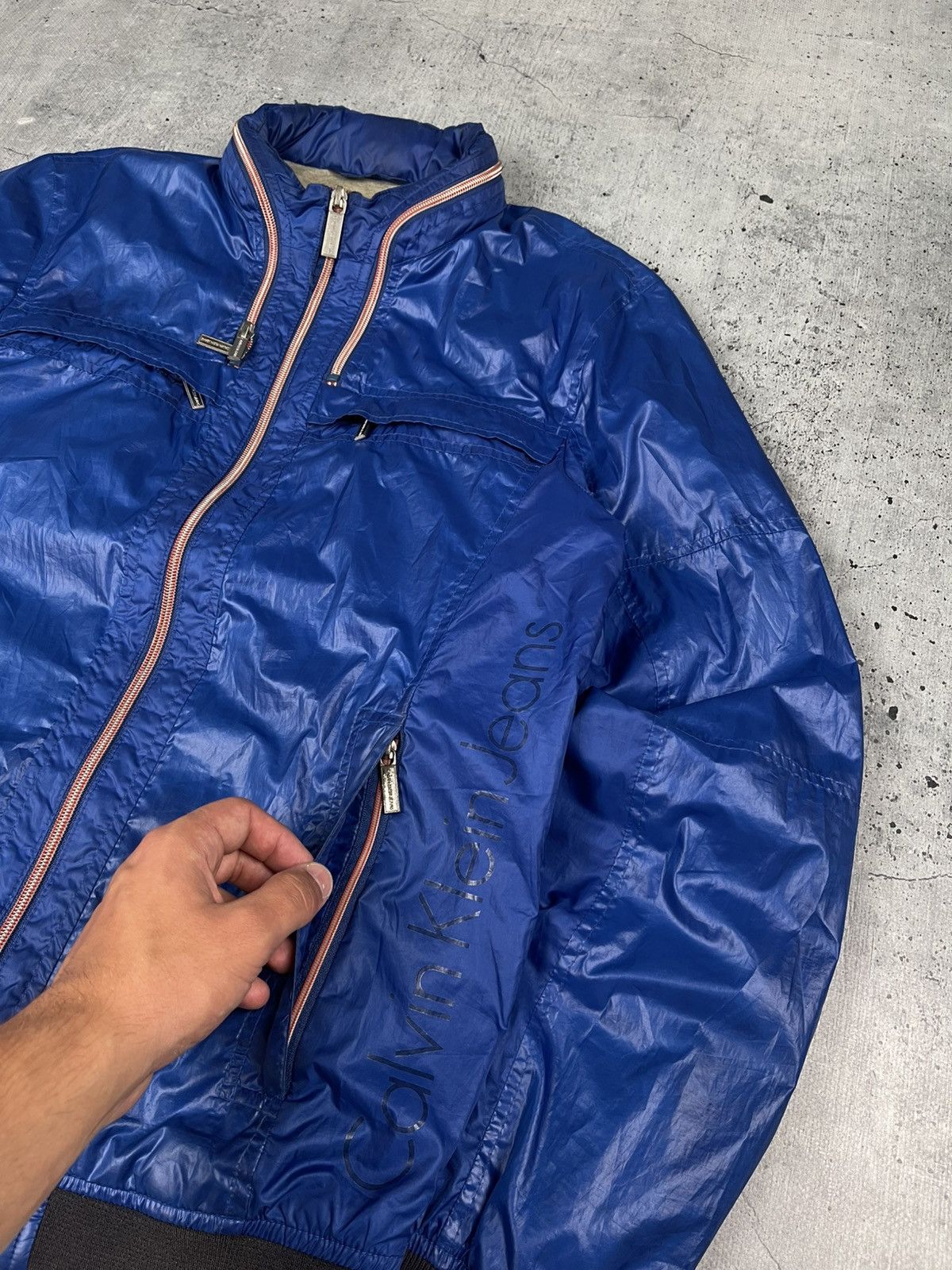Calvin Klein Calvin Klein Rain Y2K Vintage Jacket Size US L / EU 52-54 / 3 - 4 Thumbnail