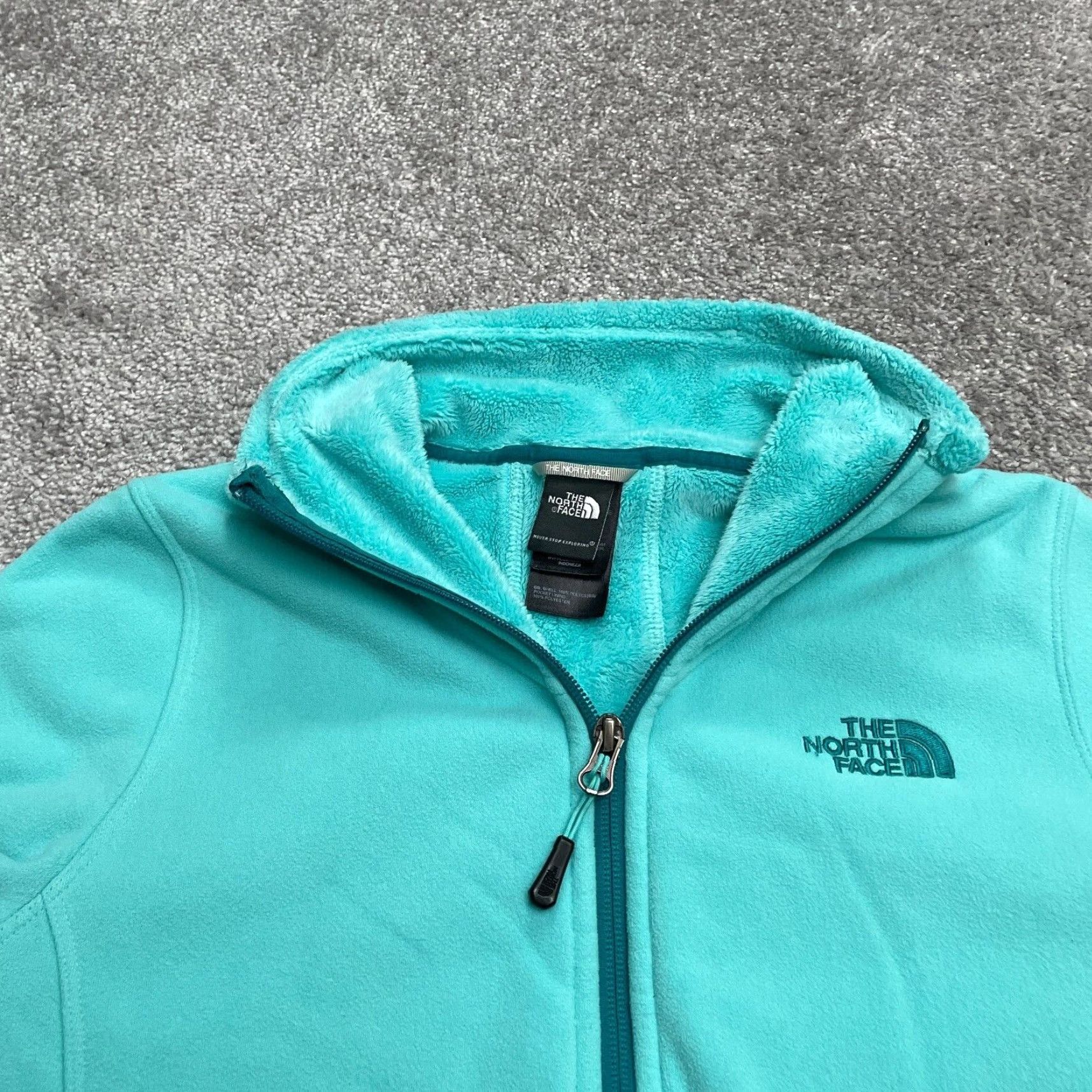 The North Face The North Face Morning Glory Fleece Jacket Womens Small Green Full Zip Outdoor Size S / US 4 / IT 40 - 3 Thumbnail