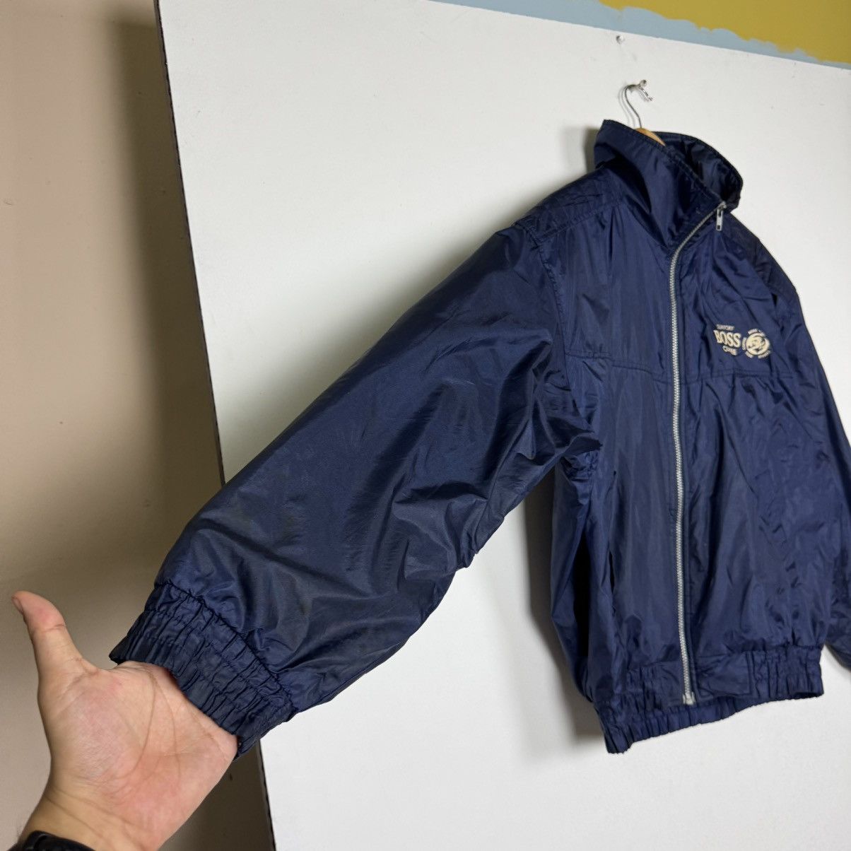 Japanese Brand Vintage Hugo Boss Coffee Light Jacket Size US M / EU 48-50 / 2 - 9 Thumbnail