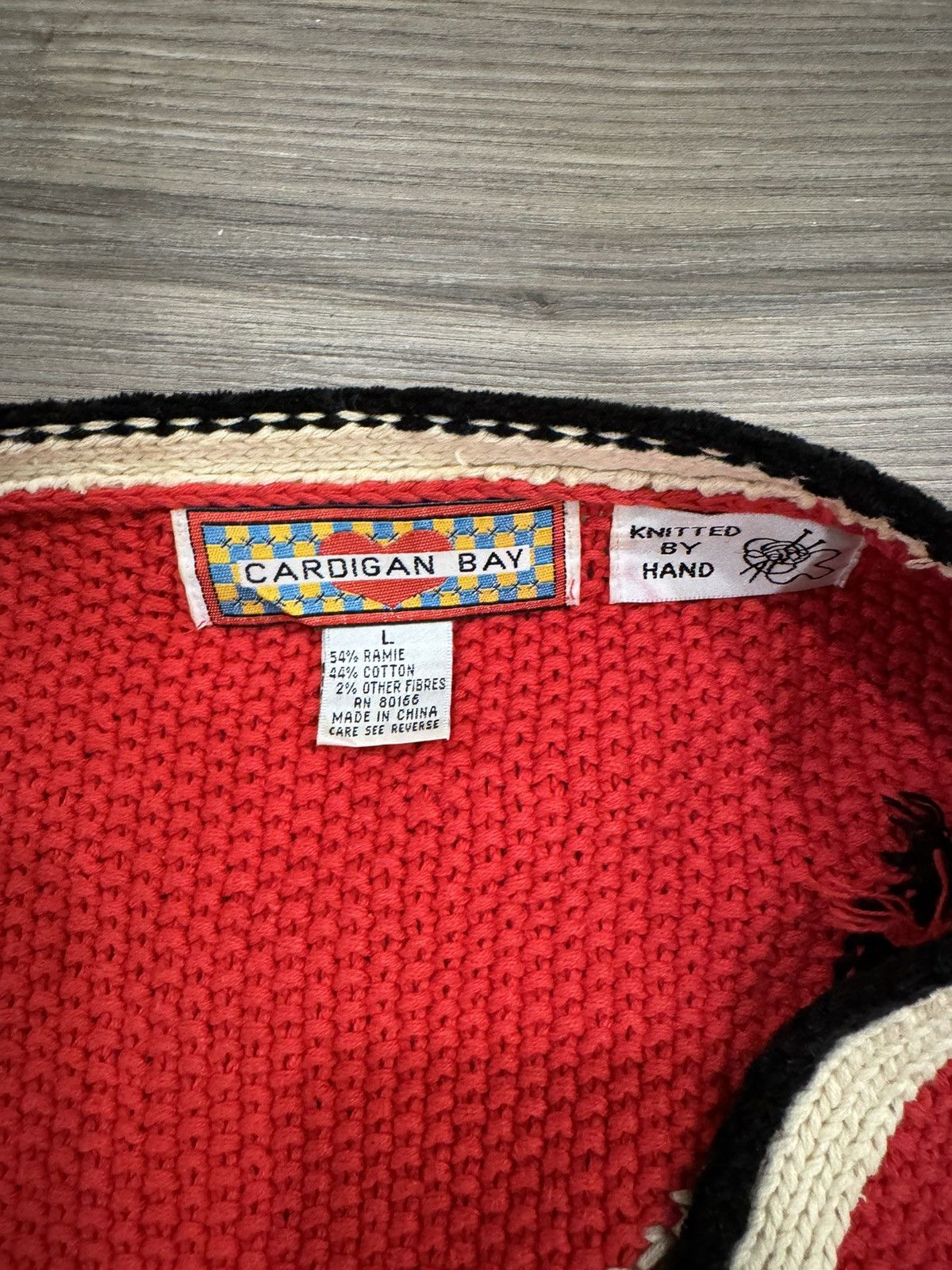 Vintage Rare Vintage Pug Cardigan Bay Knit Sweater Size US L / EU 52-54 / 3 - 5 Thumbnail
