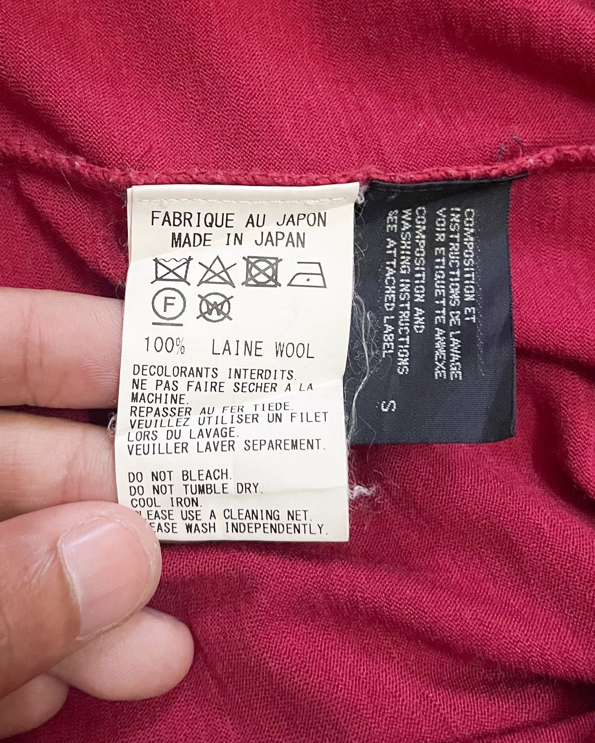 Yohji Yamamoto Limi Feu Size ONE SIZE - 6 Thumbnail