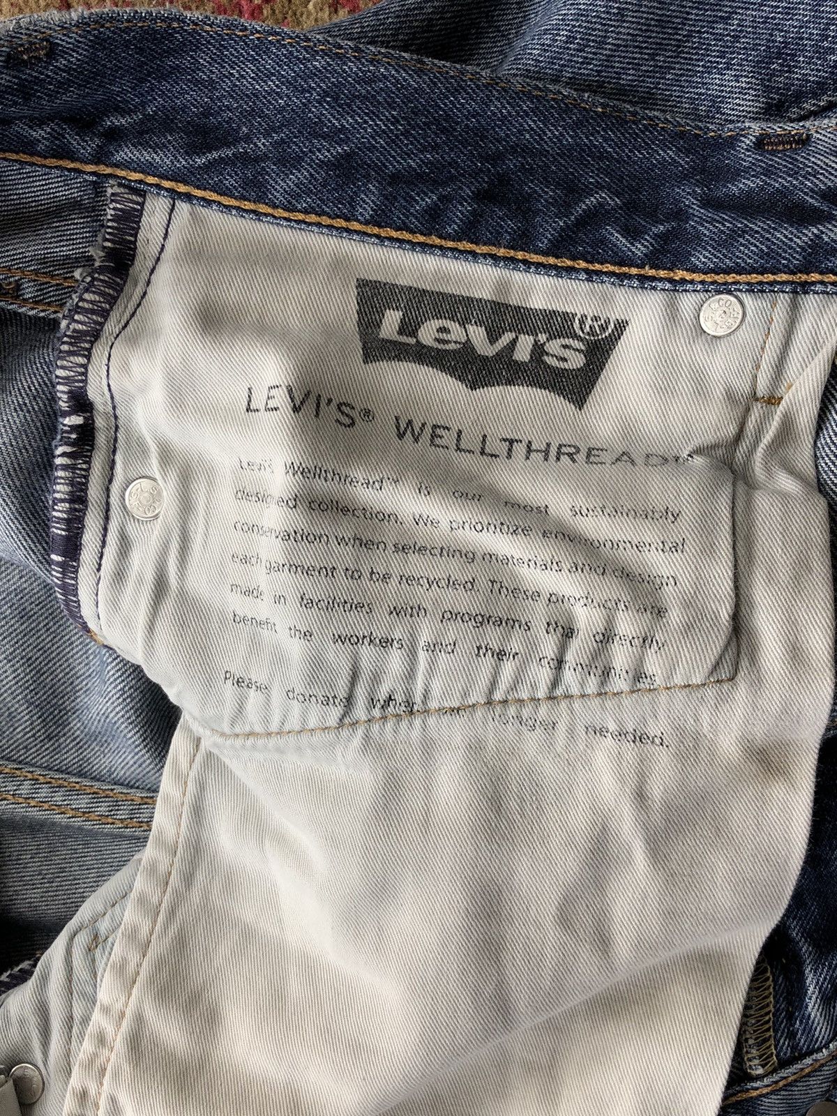 Levi's × Vintage 90’s LEVI STRAUSS 502 CLASSIC JEANS Y2K RETRO Size US 28 / EU 44 - 4 Thumbnail