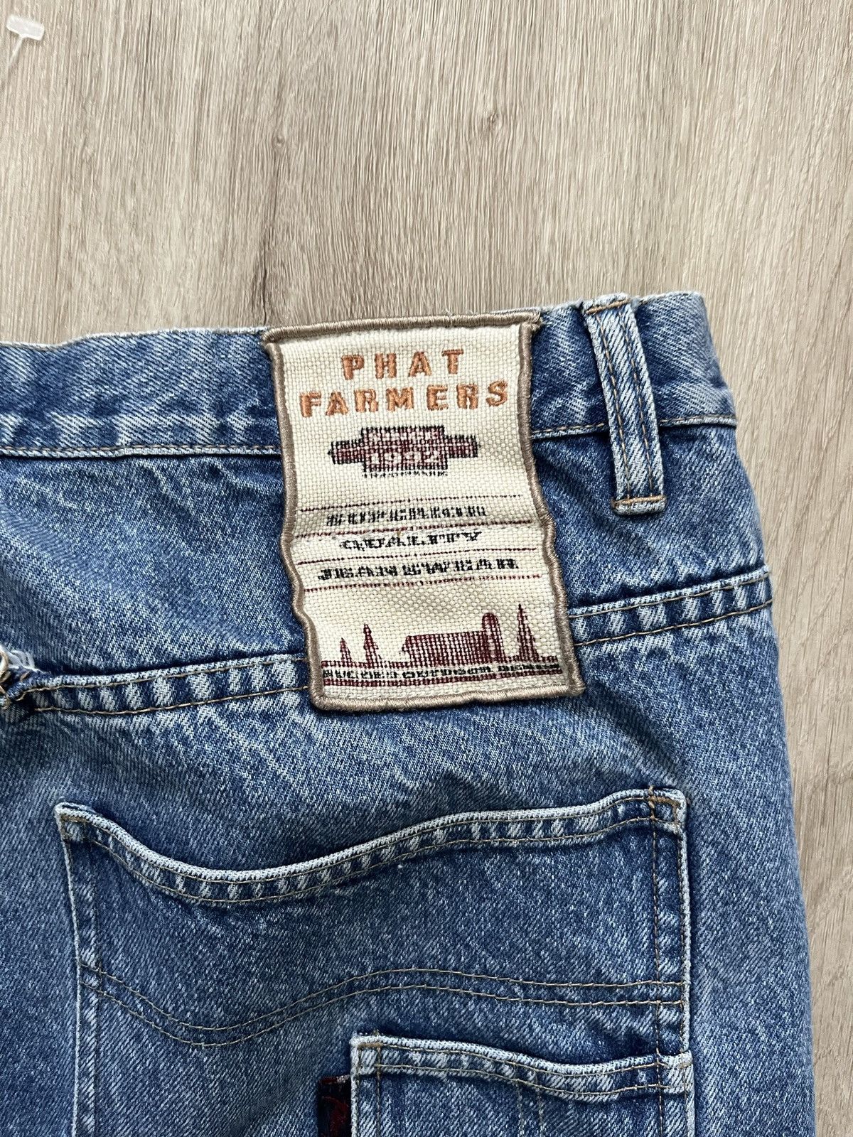 Phat Farm Vintage Phat Farm Baggy Denim Size US 38 / EU 54 - 13 Thumbnail