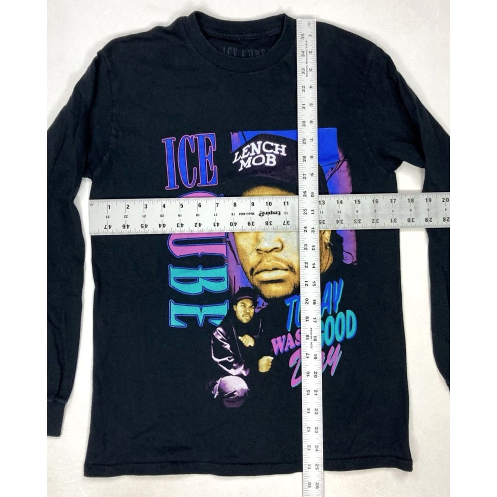 Vintage Ice Cube Today Was A Good Day Graphic T-shirt Women Small Long Sleeve Rap Music Size S / US 4 / IT 40 - 5 Thumbnail