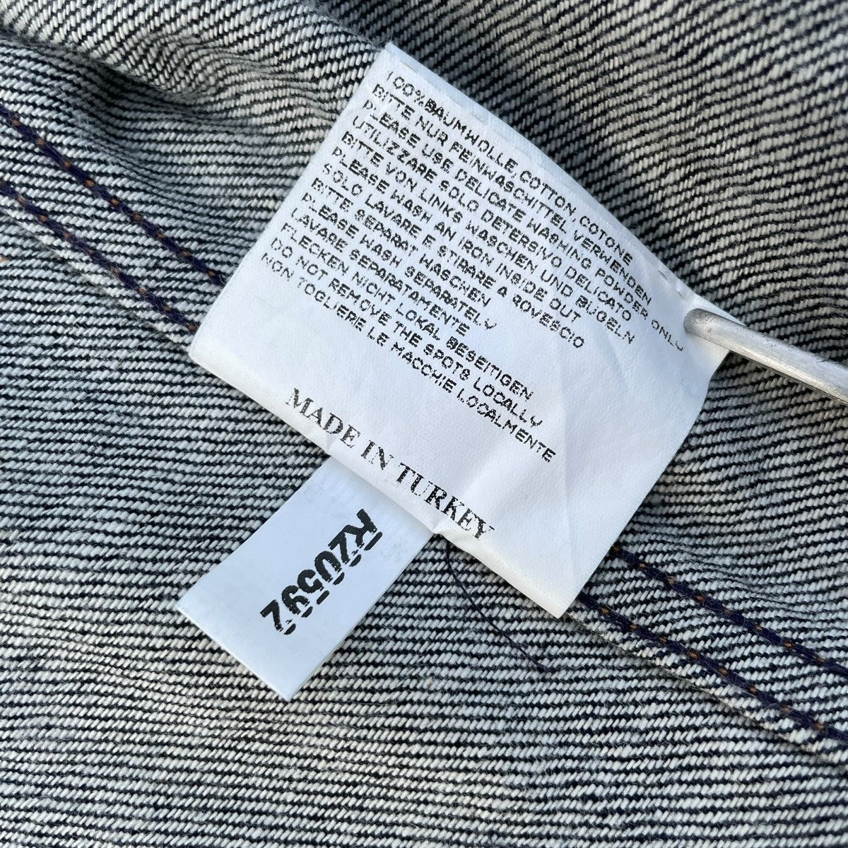 Walter Van Beirendonck W&LT Type 2 Denim Trucker Jacket