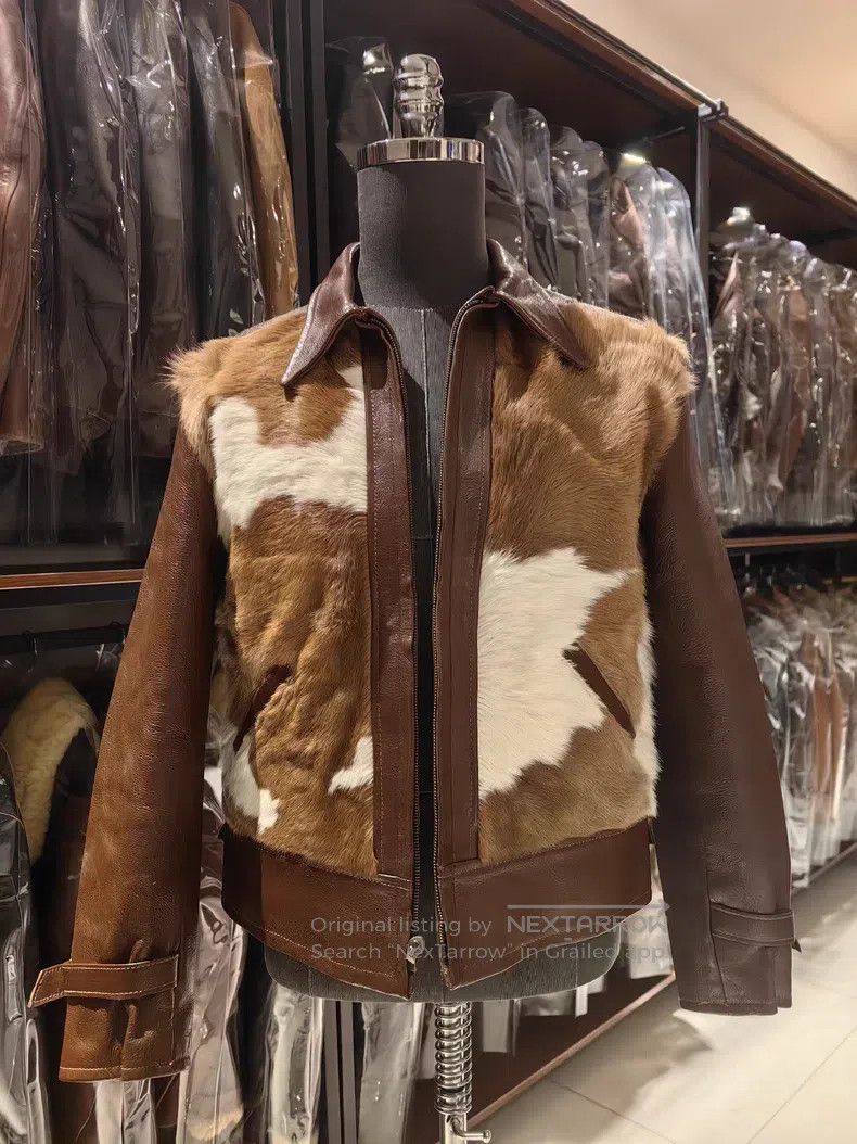 The Real McCoy's The Real McCoys Bear jacket leather jacket Size US XXS / EU 40 - 1 Thumbnail
