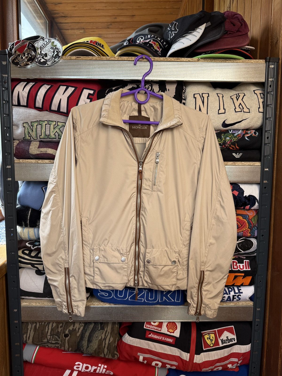 Moncler × Vintage Moncler jacket vintage Size US S / EU 44-46 / 1 - 1 Thumbnail