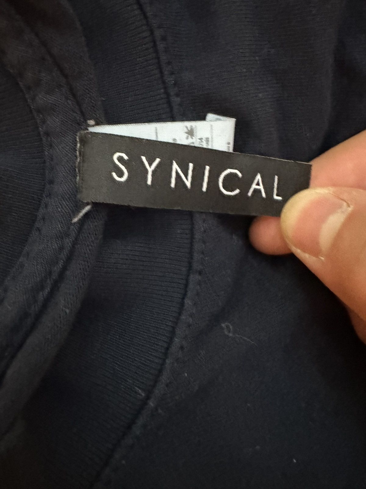 Other Synical Global Tee Shirt Blue Men’s Large Size US L / EU 52-54 / 3 - 3 Thumbnail