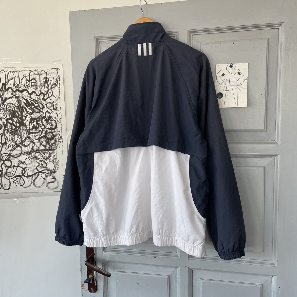 Adidas × Vintage Vintage 00’s Adidas Tracksuit Jacket Y2k style size M Size US M / EU 48-50 / 2 - 7 Thumbnail