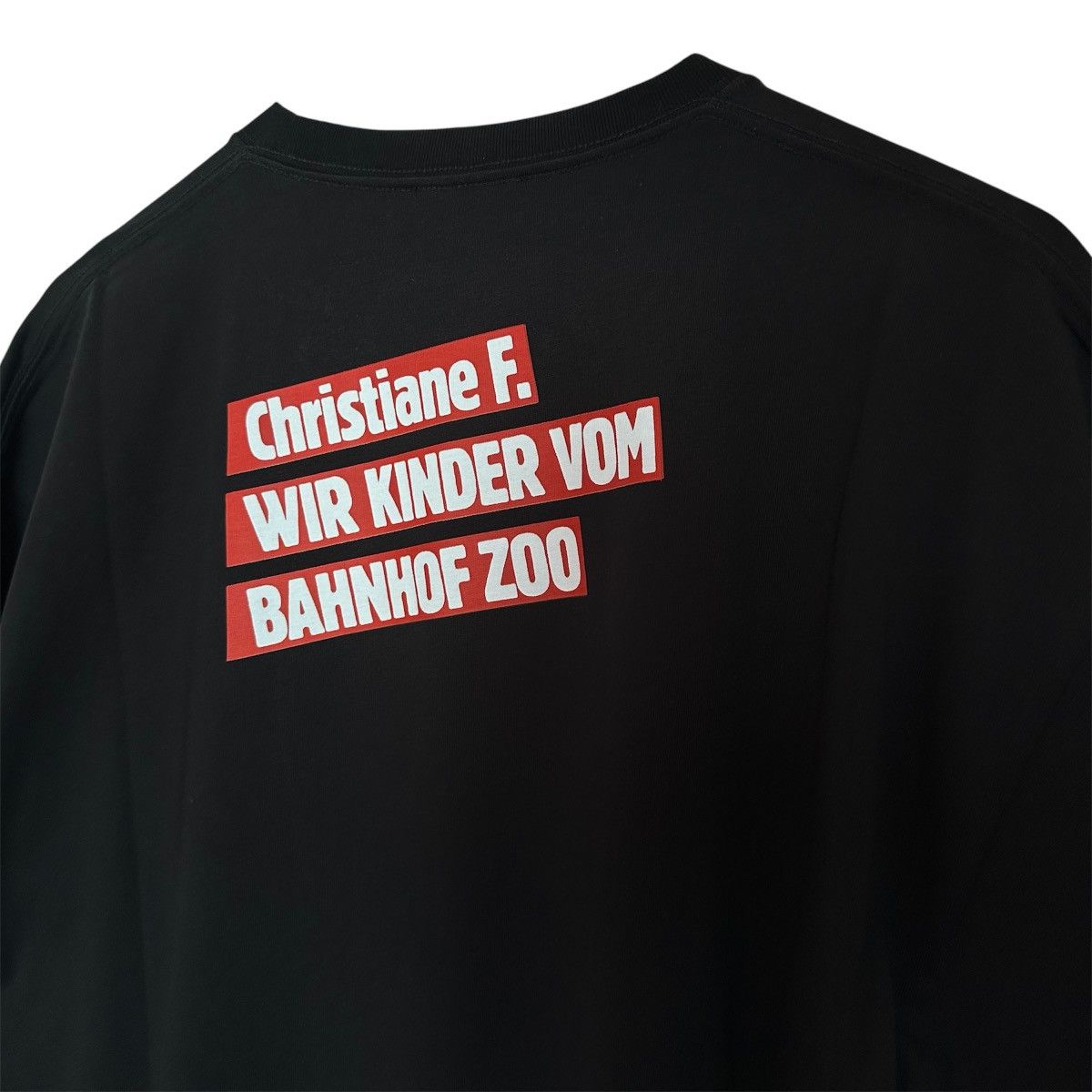 Raf Simons Raf Simons Christiane F. Wet Hair Tee Size US M / EU 48-50 / 2 - 2 Thumbnail