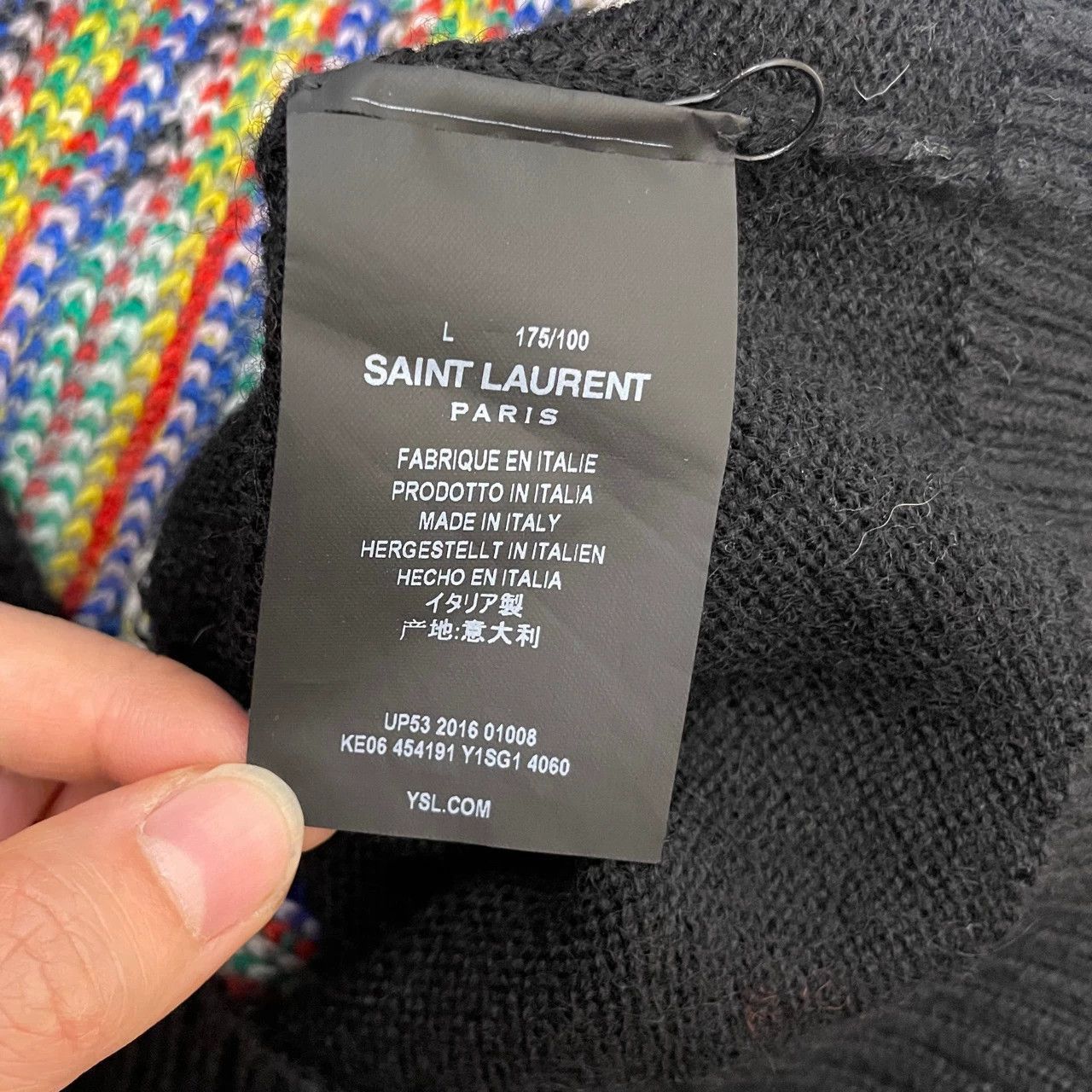 Saint Laurent Paris Saint Laurent Paris Shark sweater Size US L / EU 52-54 / 3 - 9 Thumbnail