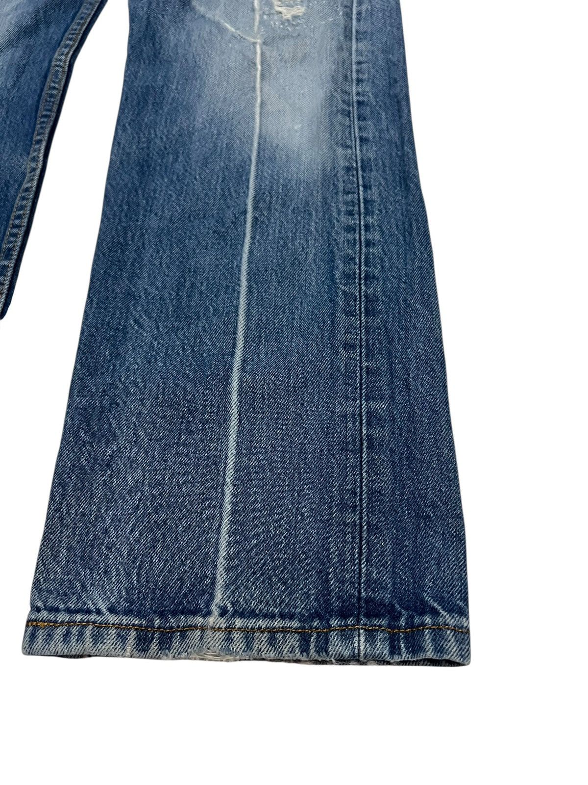 Levi's Vintage Levis 501 Distressed Mud Wash Jean Rare Size US 29 - 6 Thumbnail