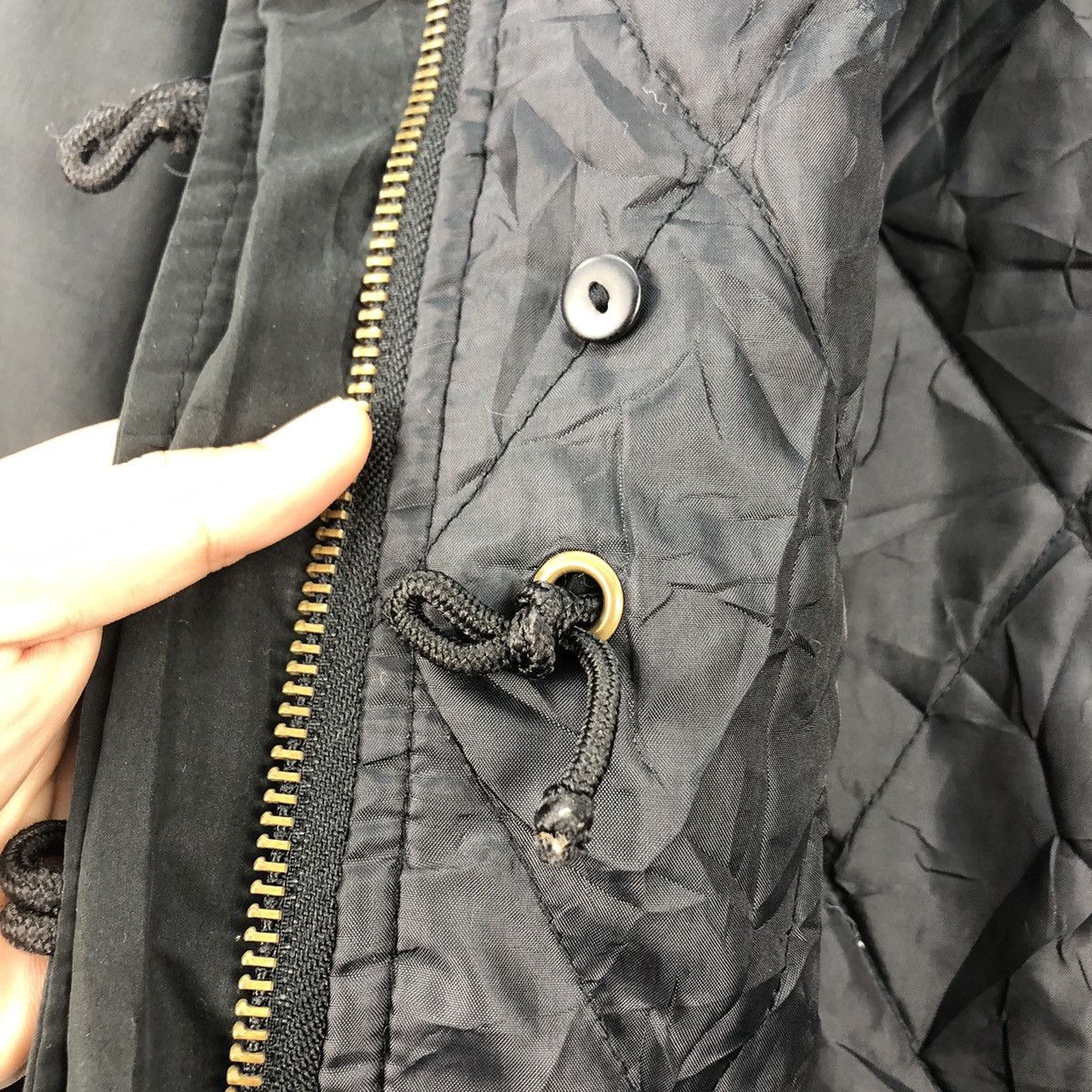 Japanese Brand Ozoc Faux Fur Type-A Non Combat Army Parka Jacket Size US XS / EU 42 / 0 - 8 Thumbnail