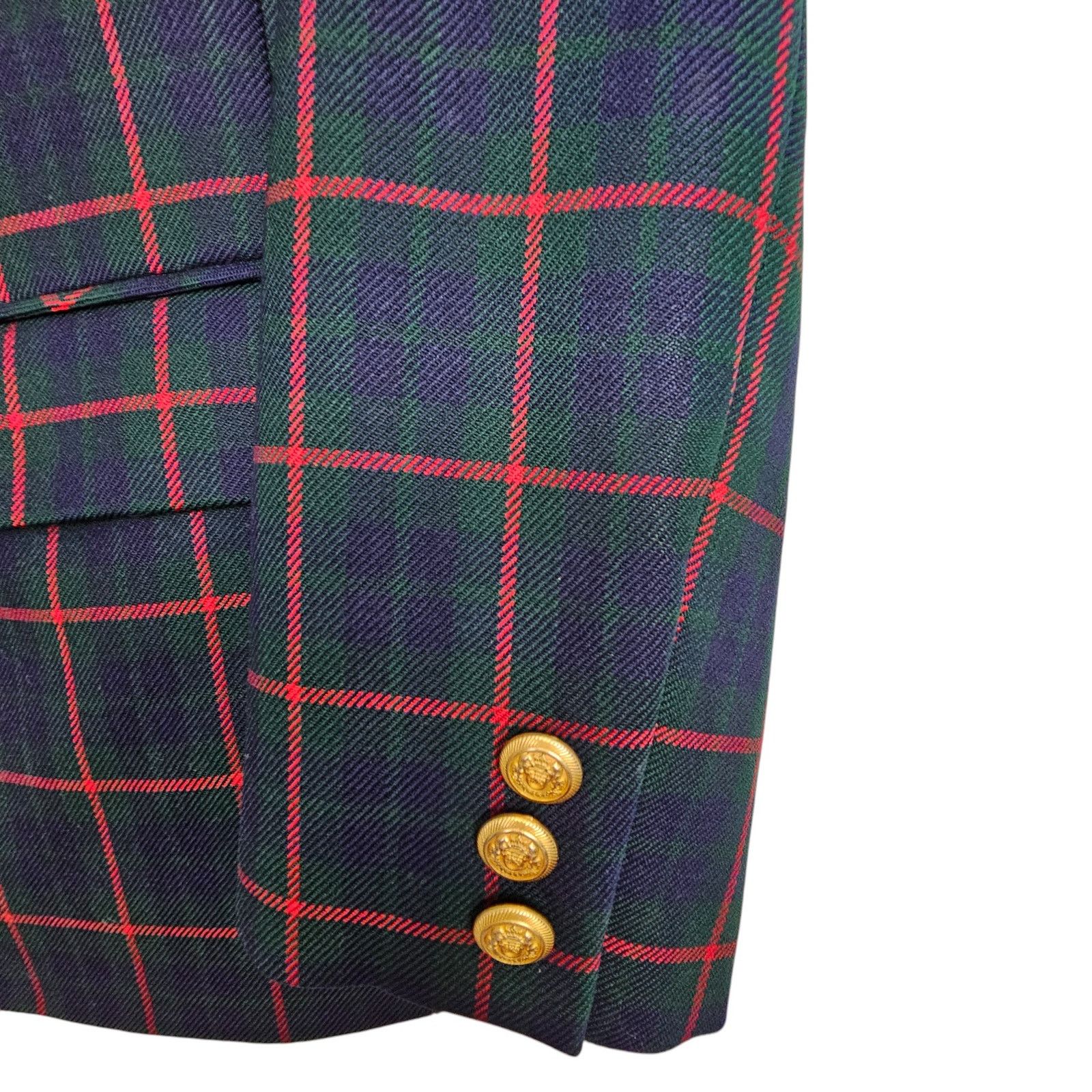 Pendleton Vintage Pendleton Wool Plaid Blazer Skirt 2Pc Set Sz 10P/12 Size L / US 10 / IT 46 - 4 Thumbnail