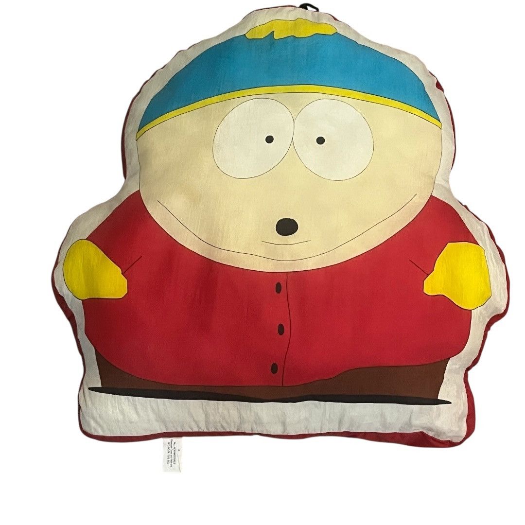Vintage VINTAGE 1998 South Park Cartman Plush Display Pillow Size ONE SIZE - 7 Thumbnail