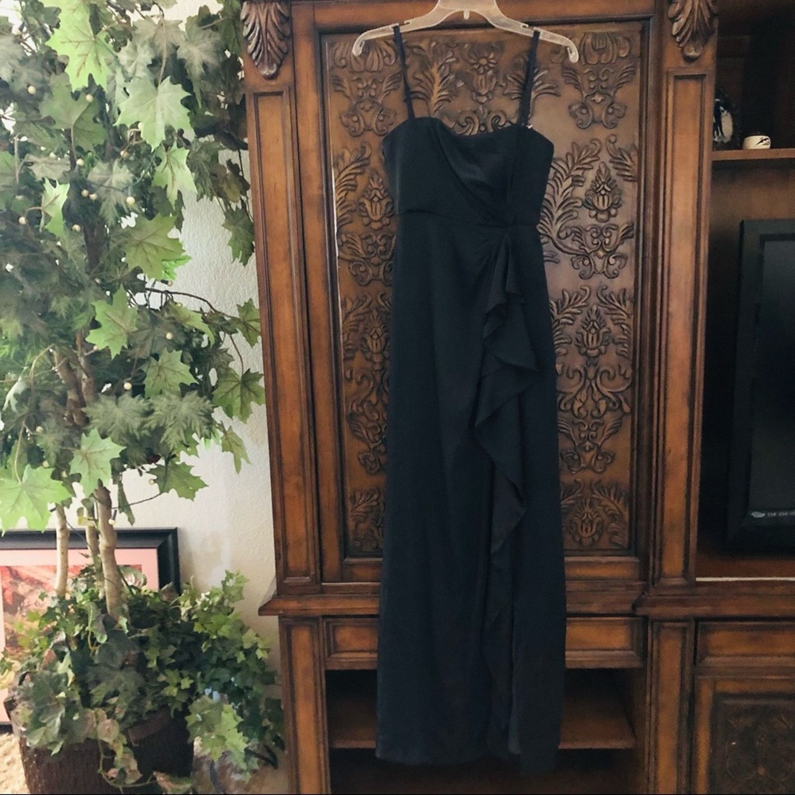 Bcbgmaxazria BCBG black strapless gown prom party cocktail dress Size XS / US 0-2 / IT 36-38 - 1 Thumbnail