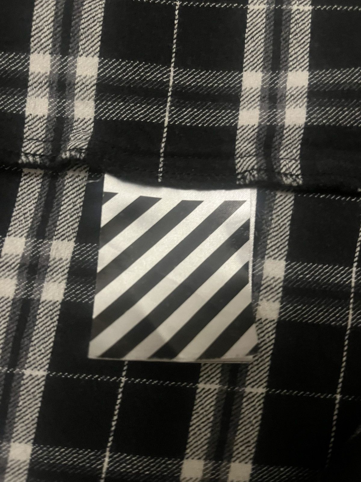 Off-White Off-White Flannel Shirt Early Virgil Era Size US S / EU 44-46 / 1 - 6 Thumbnail