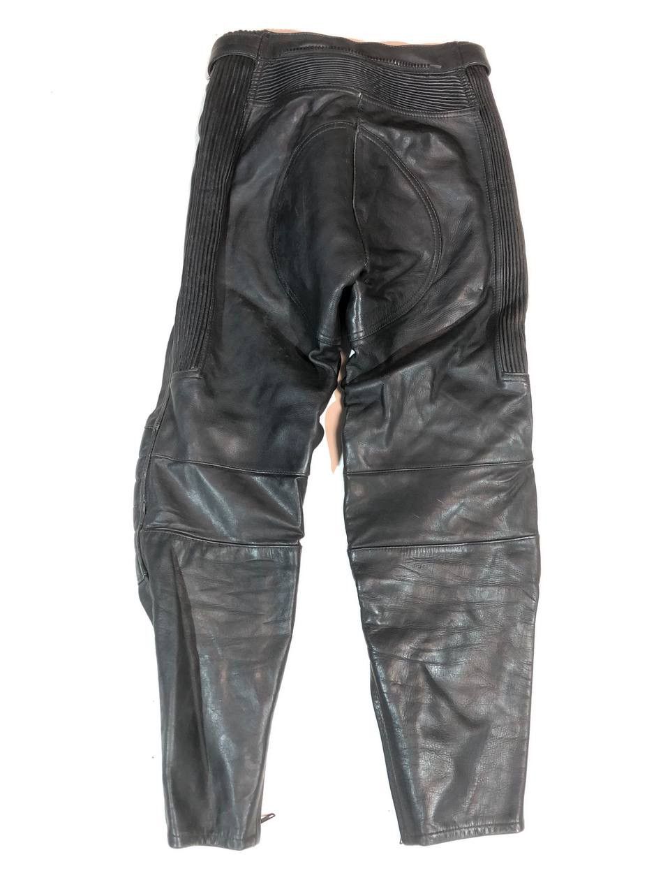 Vintage Vintage Racing Moto Biker Leather Pants Vintage Size US 26 / EU 42 - 6 Thumbnail
