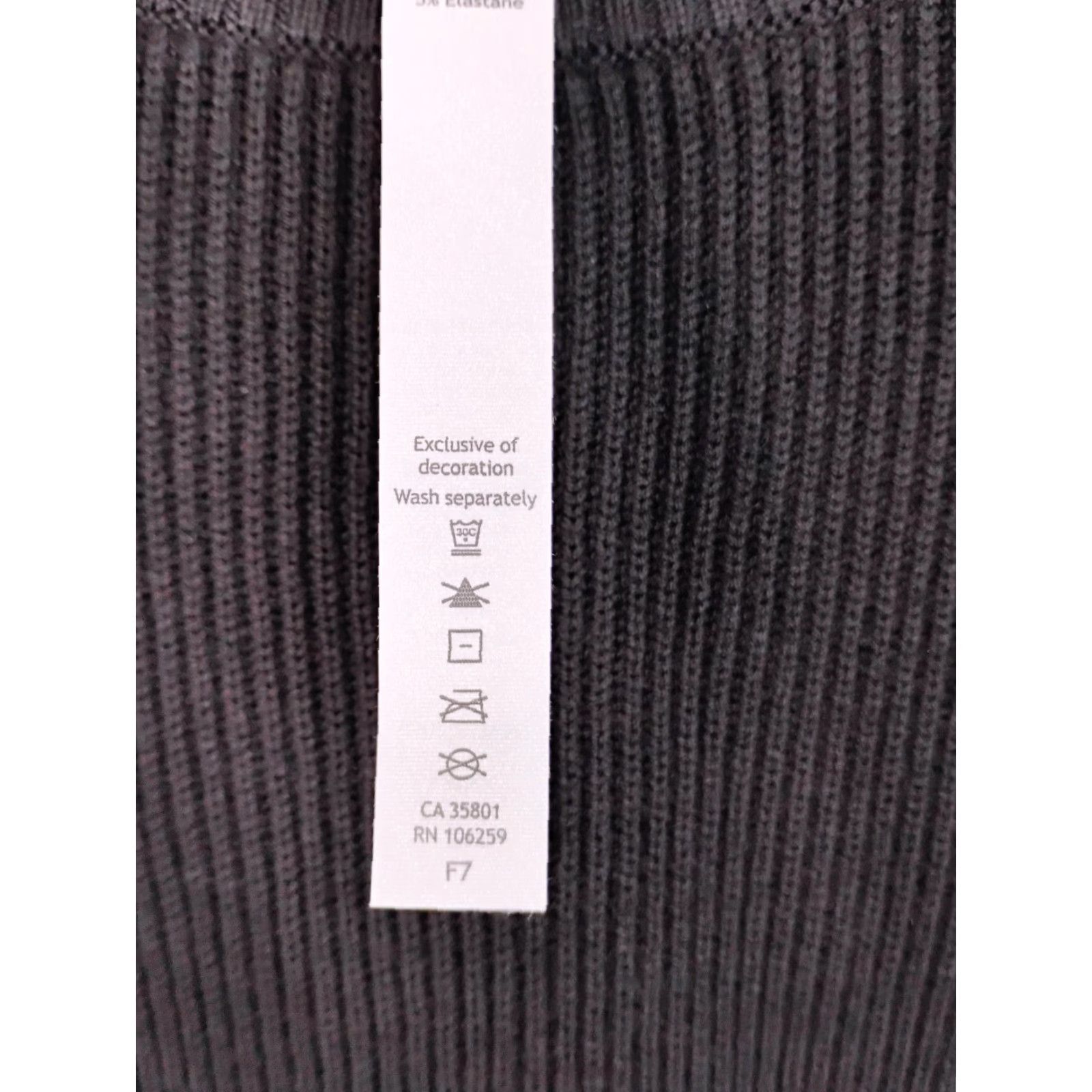 Lululemon Lululemon Restful Intention Knit Sweater Oversized Small Black Heathered Size S / US 4 / IT 40 - 7 Thumbnail