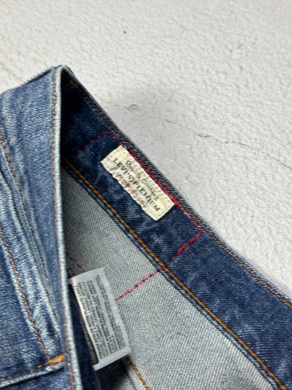 Levi's × Vintage Levi's Engineered Jeans Asymmetrical Denim Jeans Arc Fit Size US 33 - 6 Thumbnail