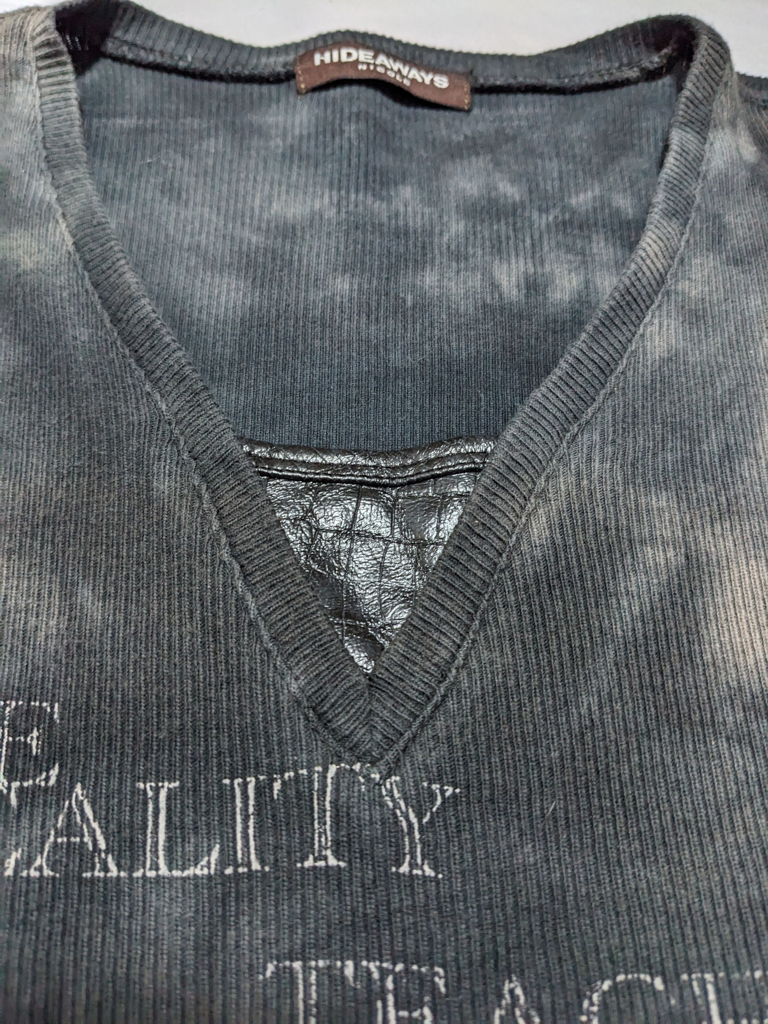 Japanese Brand × KMRii × Yasuyuki Ishii Japanese Hideaways Nicole Poem Black Tie Dye Shirt Size US M / EU 48-50 / 2 - 5 Thumbnail