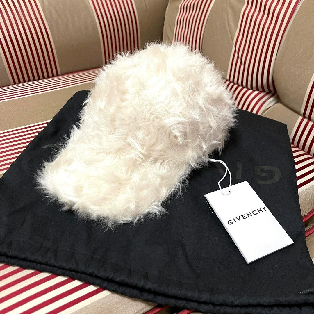 Givenchy Givenchy Faux Fur Leather Hat Size ONE SIZE - 1 Thumbnail