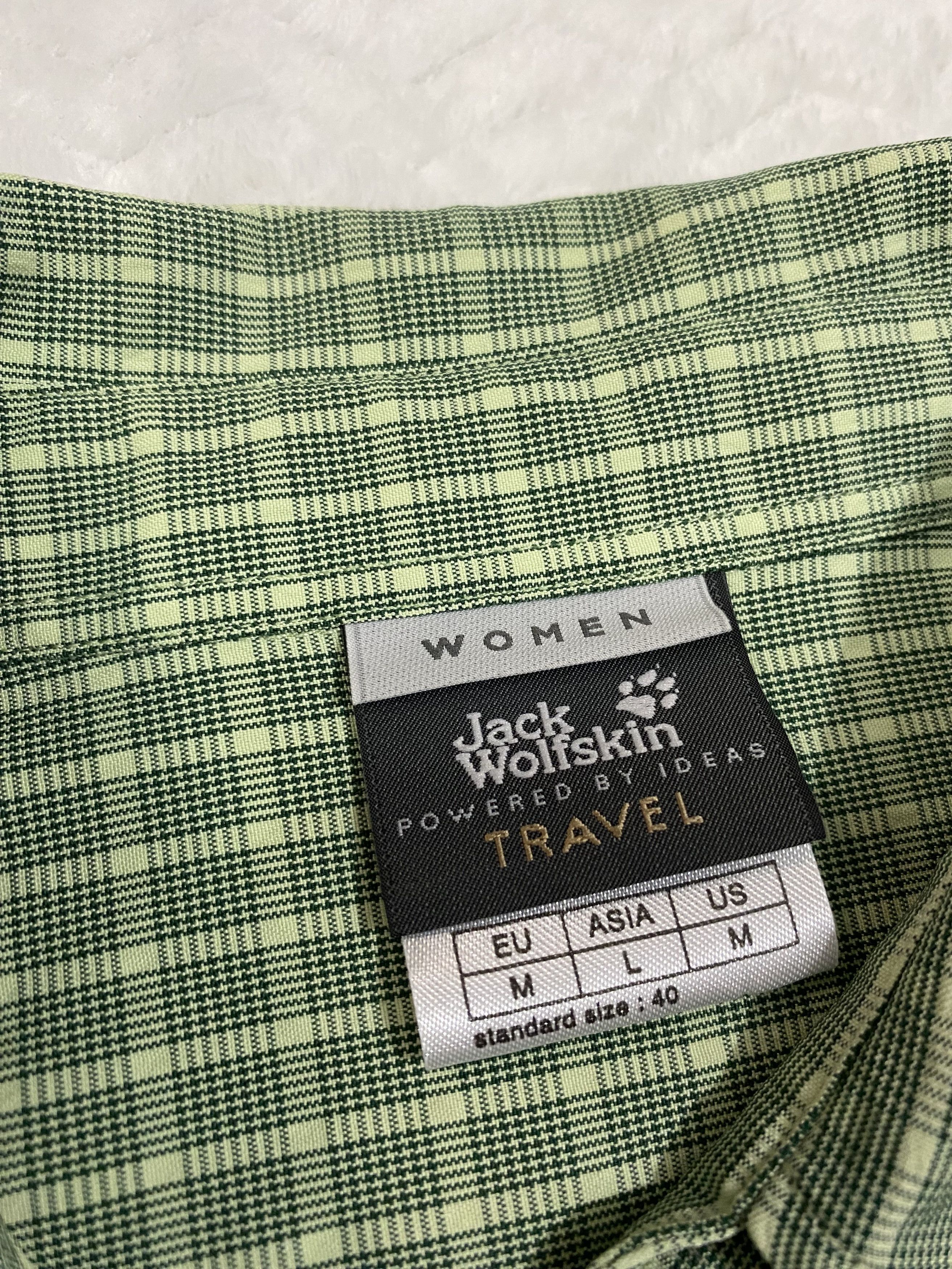Jack Wolfskin × Vintage JACK WOLFSKINS SHIRT BUTTON UP Size M / US 6-8 / IT 42-44 - 4 Thumbnail