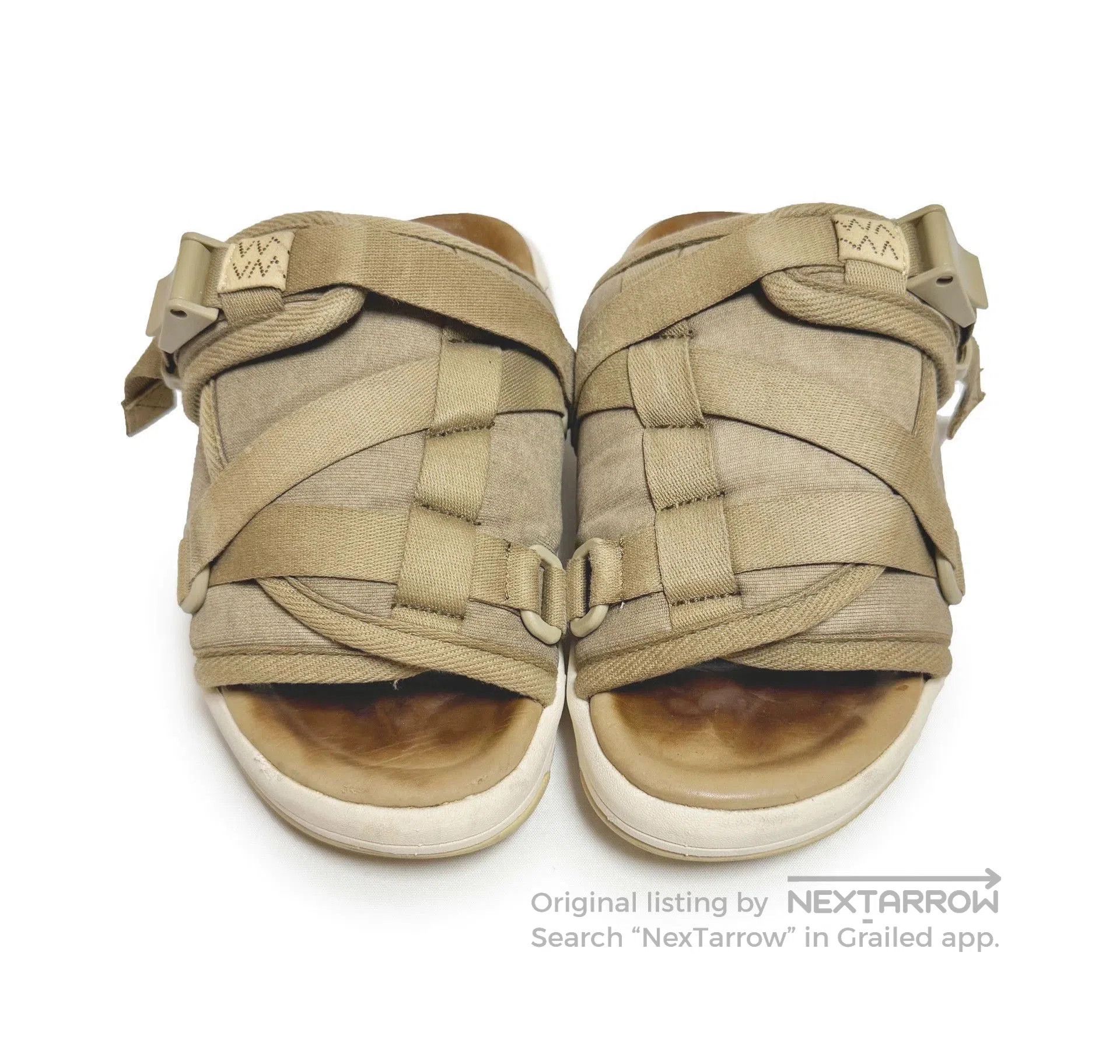 Visvim Green Strappy Sandals Size 9. Size US 9 / EU 42 - 2 Thumbnail