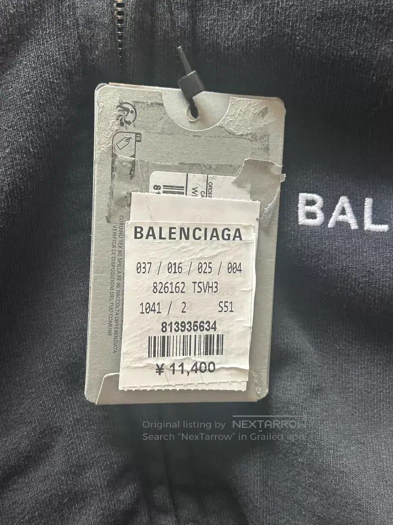 Balenciaga Balenciaga Patch Embroidered Zip Hoodie Size US S / EU 44-46 / 1 - 5 Thumbnail