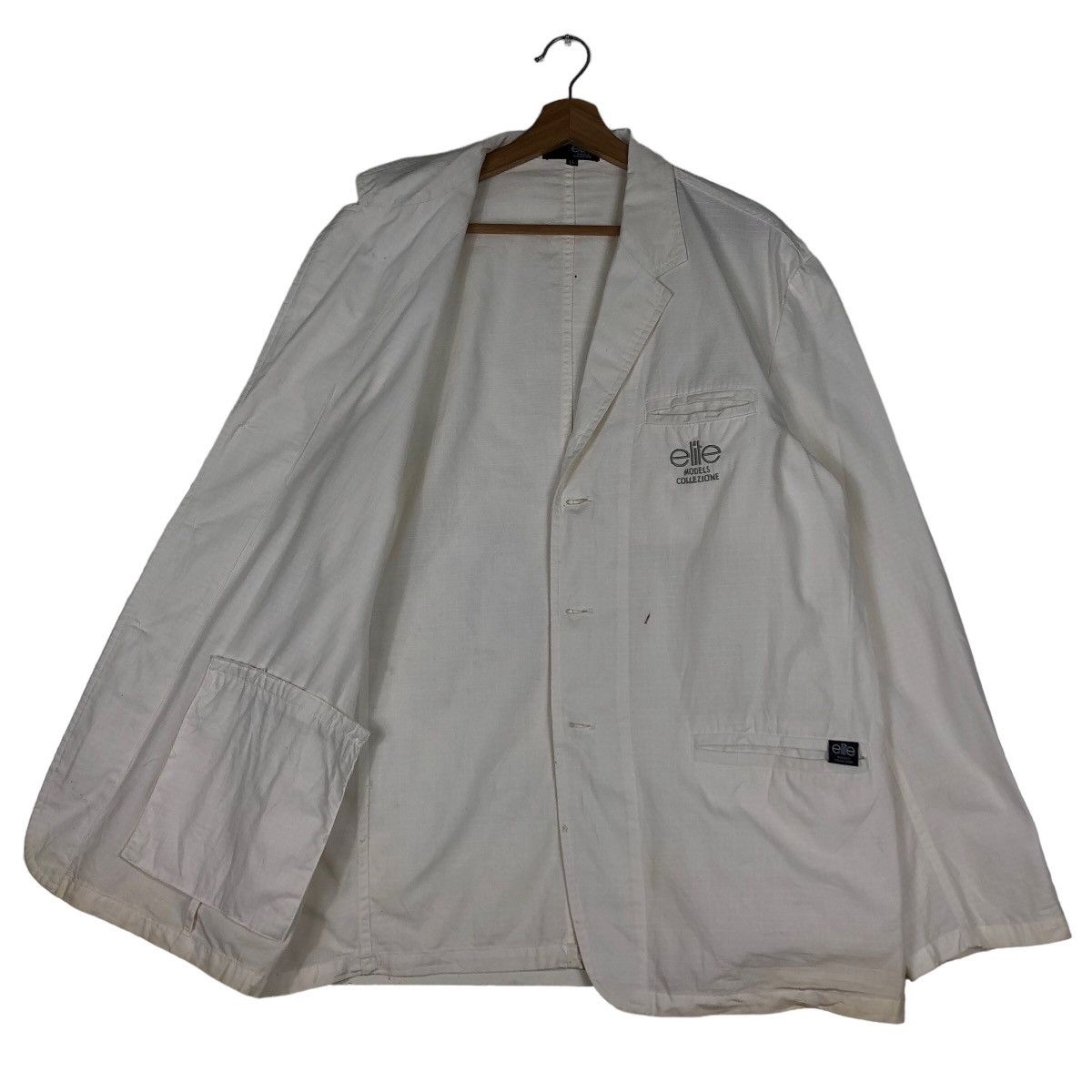 Japanese Brand 🔥Vintage Chore Jacket Elite Models Collezione Issey Miyake Size US L / EU 52-54 / 3 - 9 Thumbnail