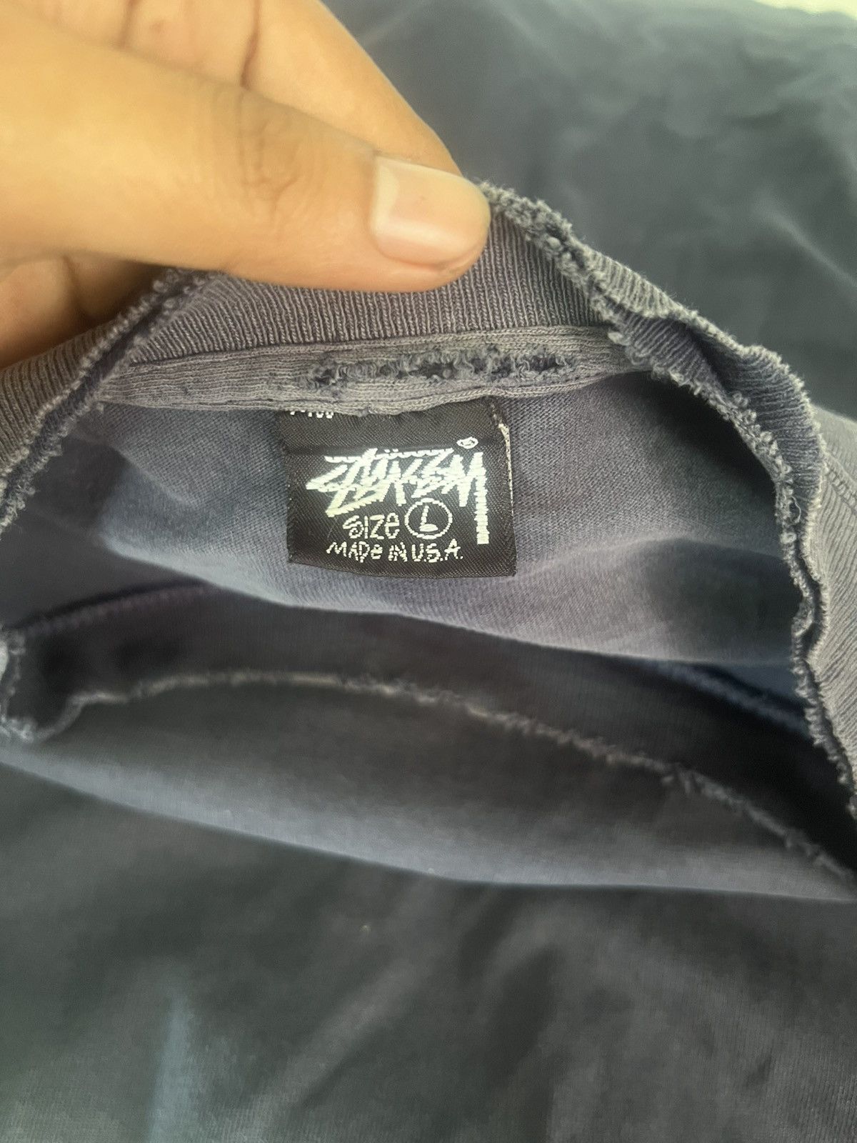 Stussy × Vintage Vintage Stussy 90s Distress Size US L / EU 52-54 / 3 - 4 Thumbnail