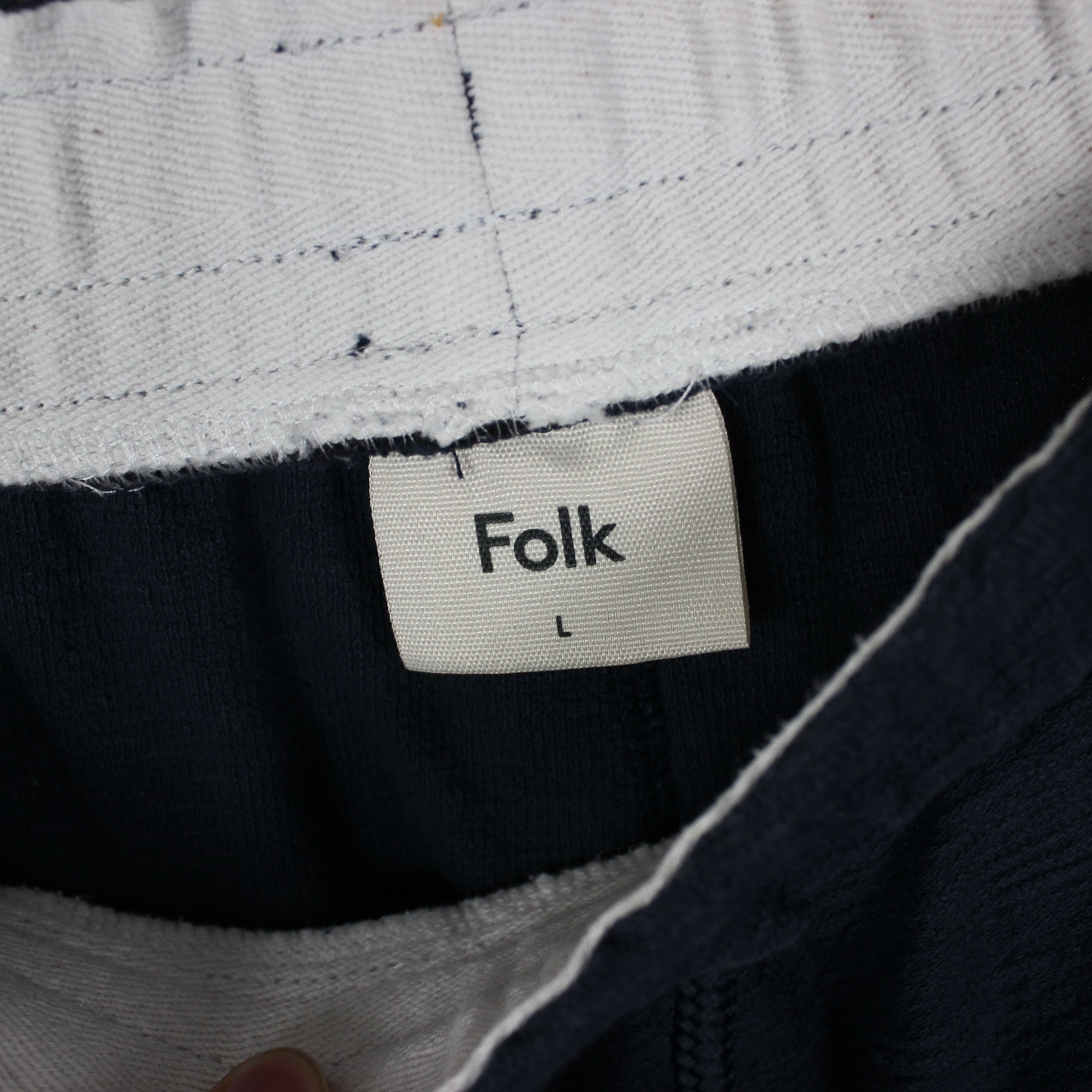 Folk Folk men short cotton blue L Size US 34 / EU 50 - 8 Thumbnail