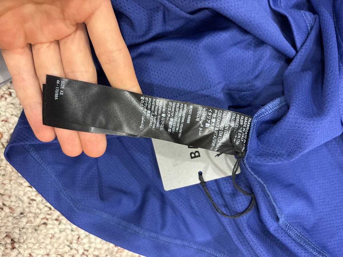 Balenciaga Balenciaga Blue Athletic Center Logo Tee Size US XL / EU 56 / 4 - 4 Thumbnail