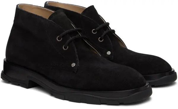 Alexander McQueen o1y1024 Ankle Boots in Black Size US 9 / EU 42 - 4 Thumbnail