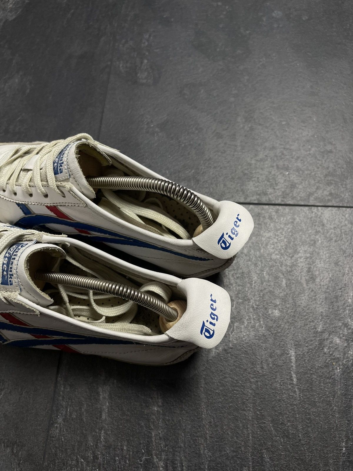 Asics × Onitsuka Tiger × Vintage VINTAGE ASICS TIGER ONITSUKA LEATHER CLASSIC SNEAKERS 90s Size US 5 / EU 37 - 11 Thumbnail