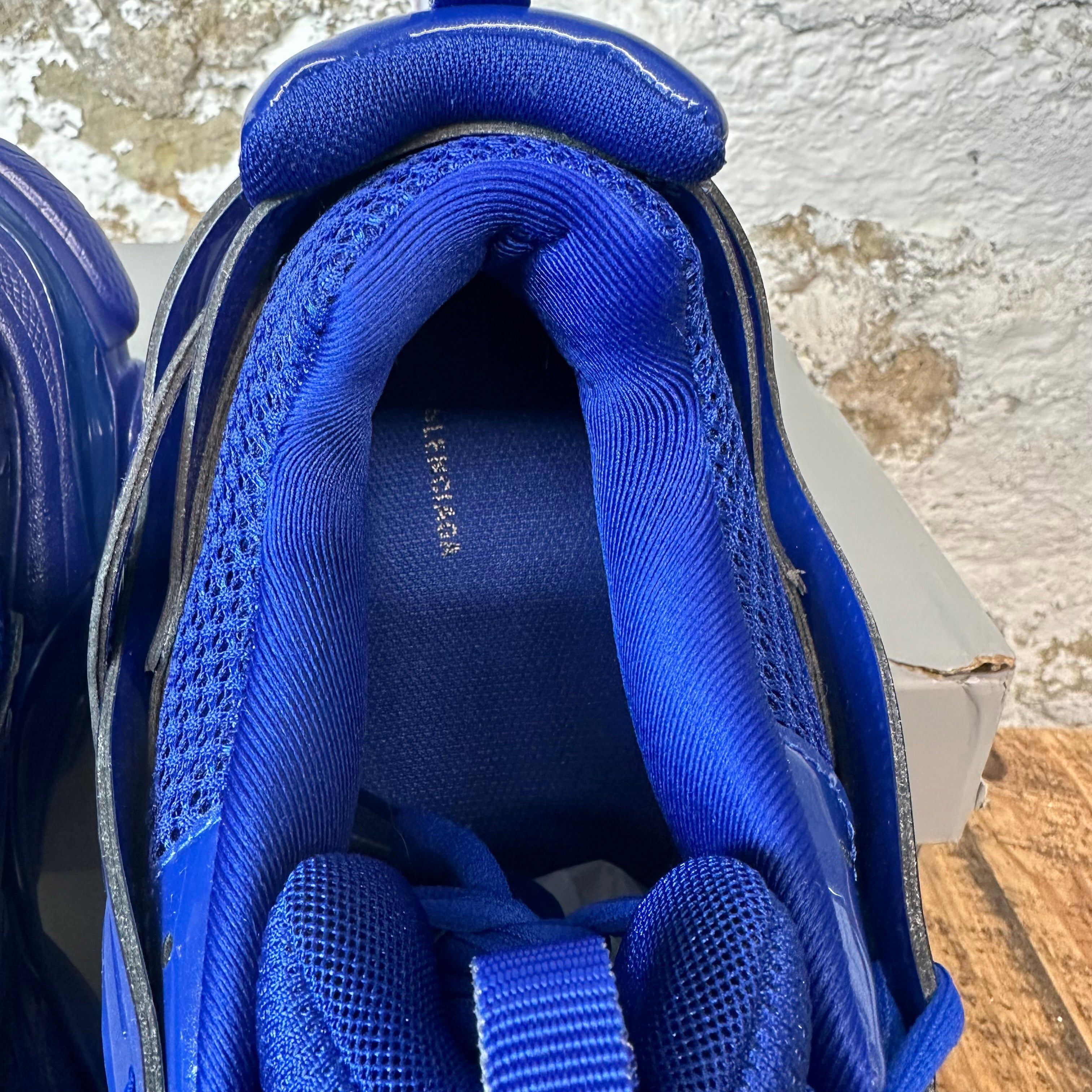 Balenciaga Balenciaga Track Runner Royal Blue Patent Sz 12 (45) NEW Size US 12 / EU 45 - 4 Thumbnail