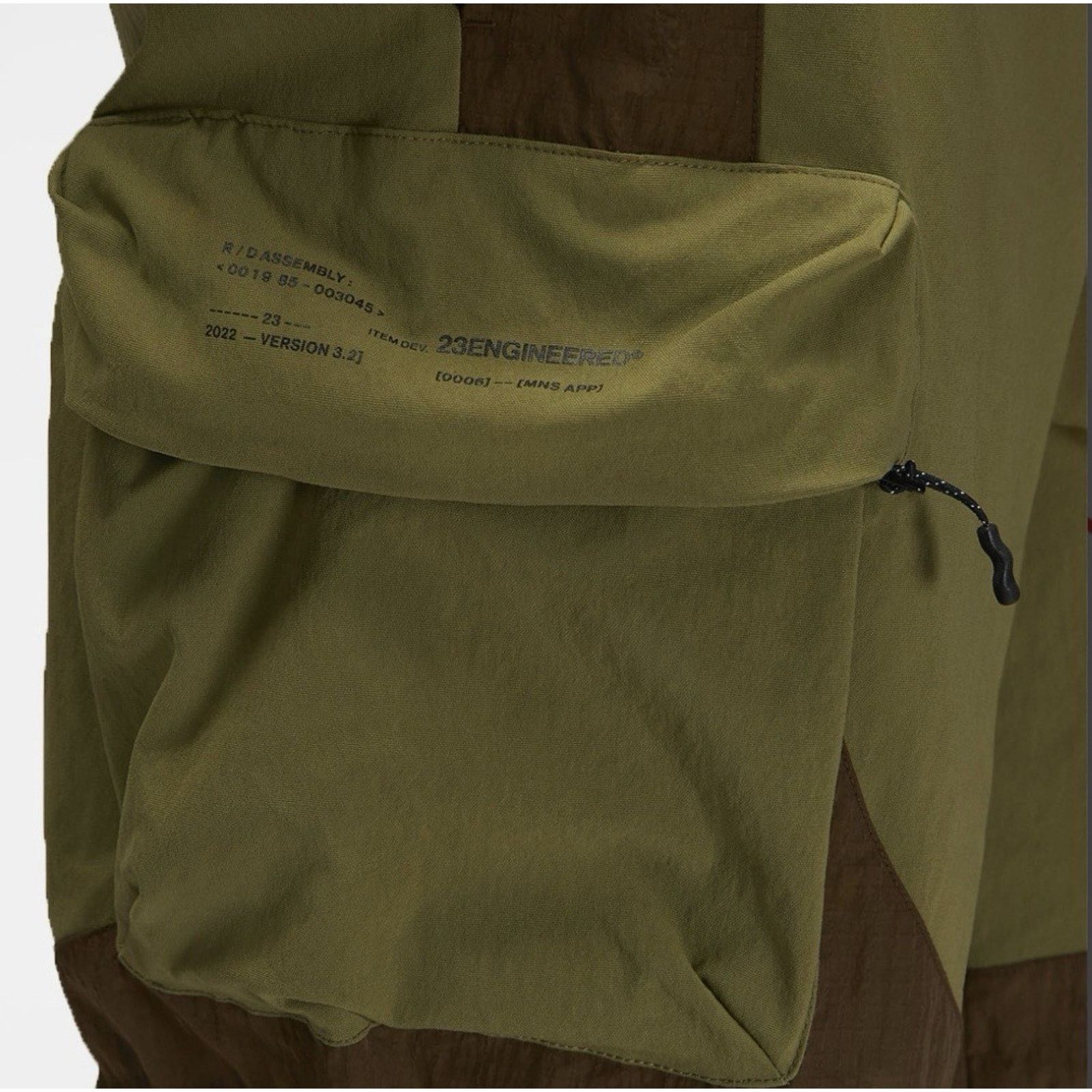 Jordan Brand Nike Jordan 23 Engineered Woven Cargo Pants Green Medium Size US 30 / EU 46 - 5 Thumbnail