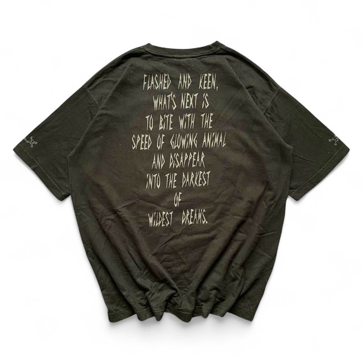 Japanese Brand Mischievous t shirt spell out Size US L / EU 52-54 / 3 - 2 Thumbnail