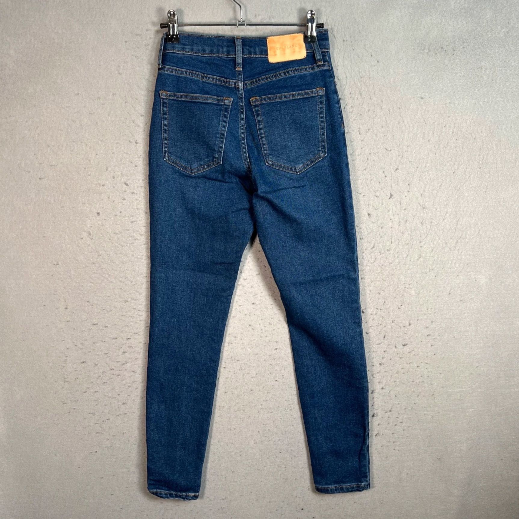 Everlane Everlane Women's Skinny Jeans Size 24 Medium Wash Denim Ankle High Size 42" / US 20 - 2 Thumbnail