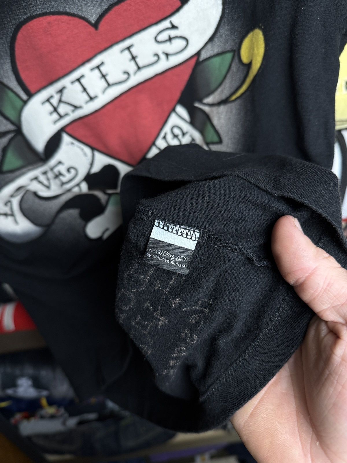 Affliction Ed Hardy Christian Audigier Skull crazy y2k tee Size US S / EU 44-46 / 1 - 9 Thumbnail