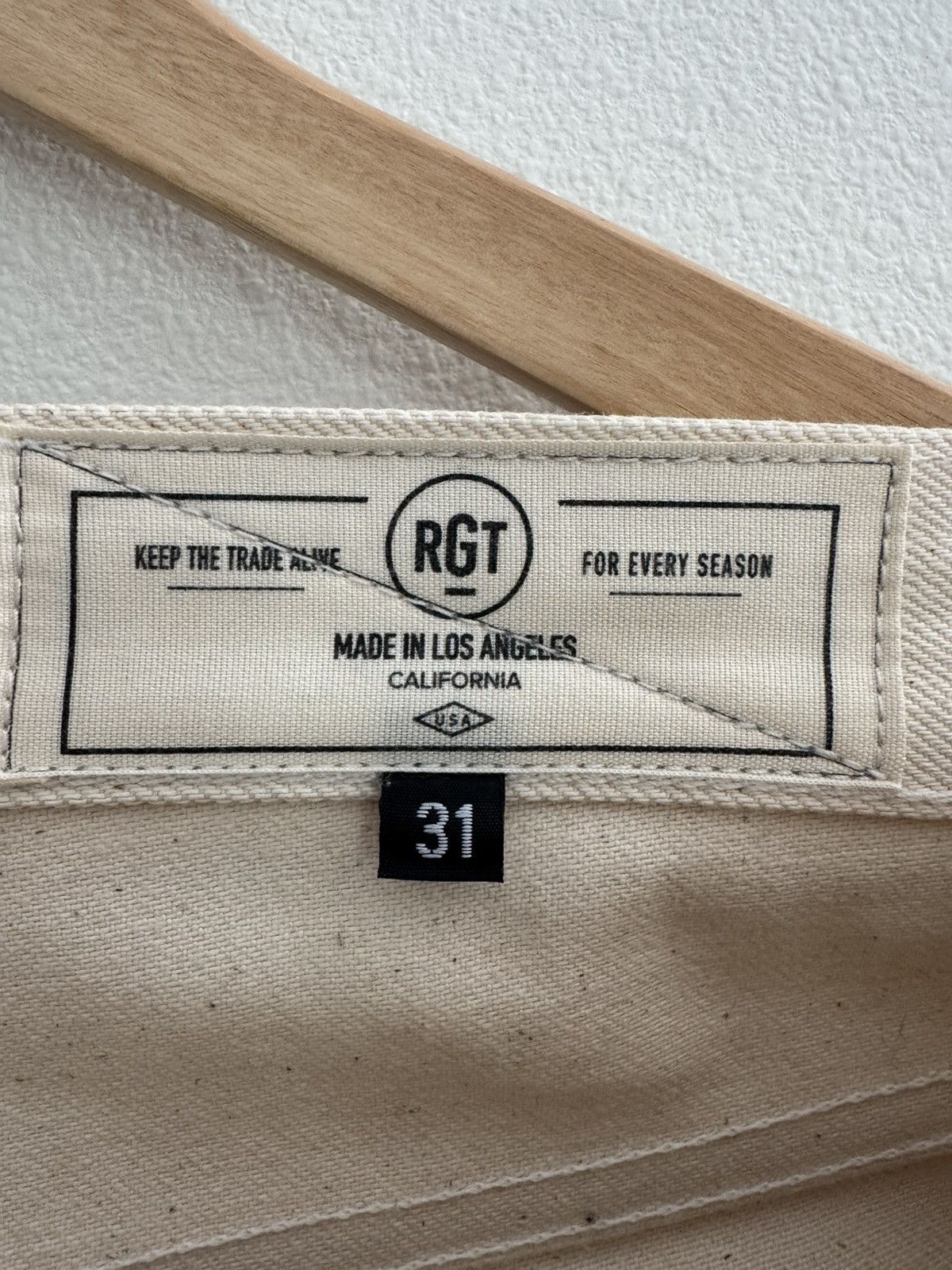 Rogue Territory RGT Ecru Stanton Size 31 Size US 31 - 4 Thumbnail