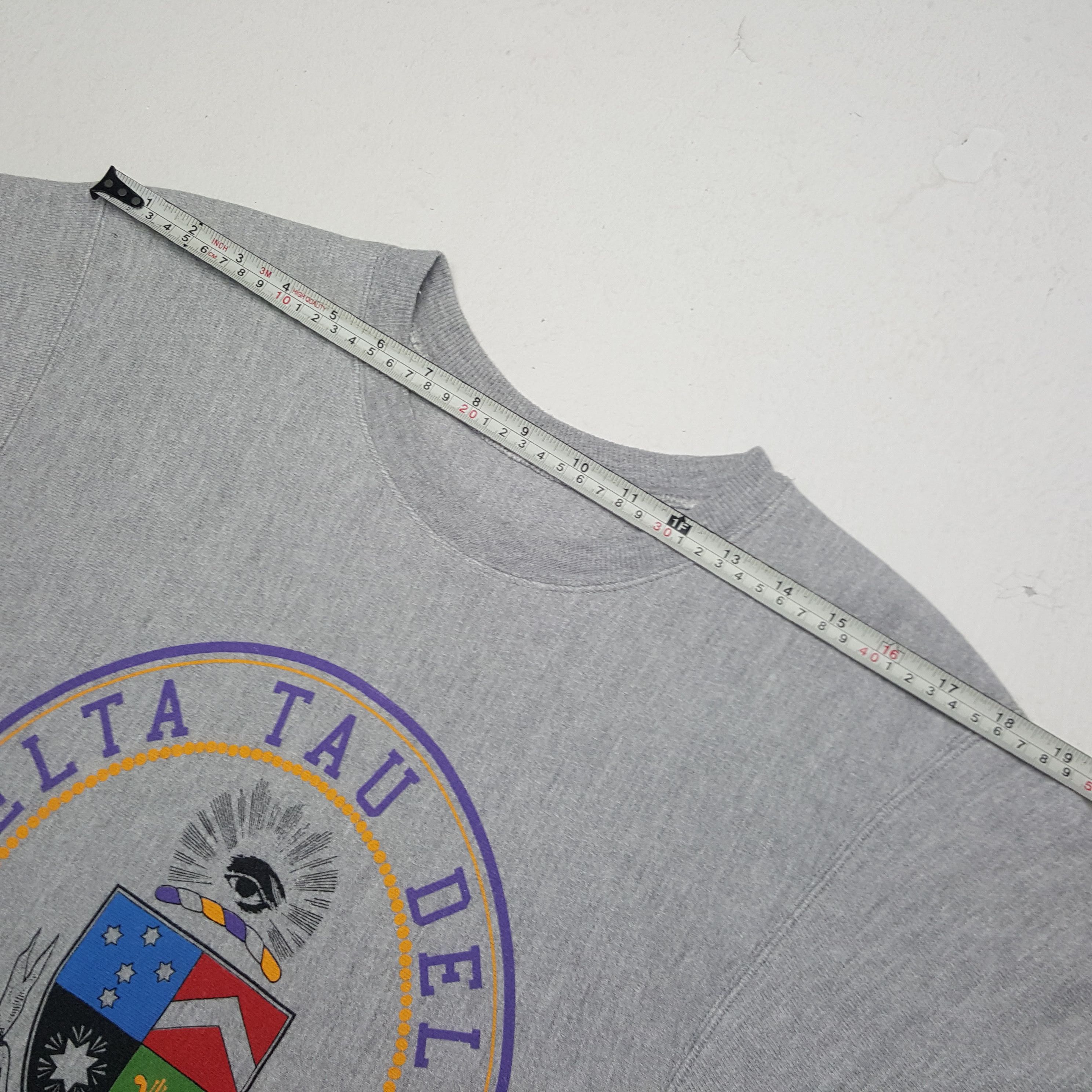 Champion × Delta × Vintage Vintage Champion Delta Tau Delta Sweatshirt Size US S / EU 44-46 / 1 - 6 Thumbnail