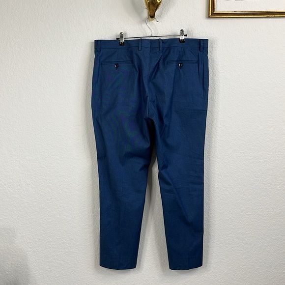 Etro ETRO Flat Front Slacks Trousers Cotton Stretch Size US 42 / EU 58 - 6 Thumbnail