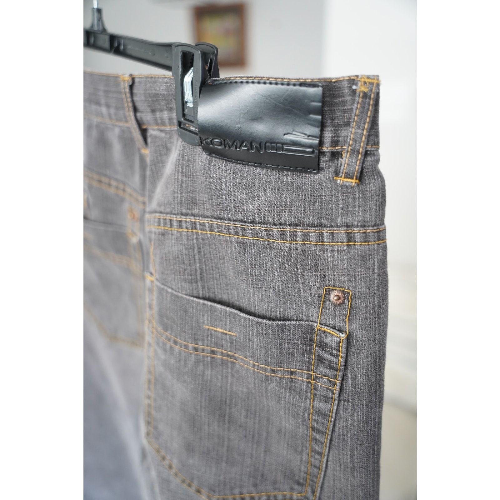 Koman Y2k Baggy Koman Jeans Size US 32 / EU 48 - 2 Thumbnail